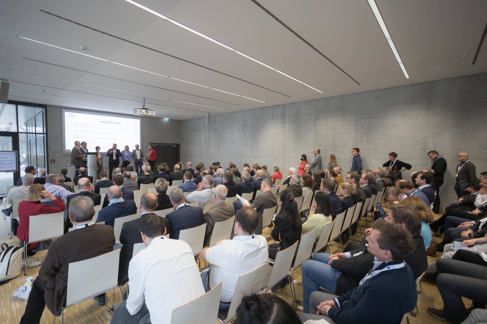 Erste Regionale Zukunftskonferenz Wasserstoff in Augsburg. Foto: Matthias Leo