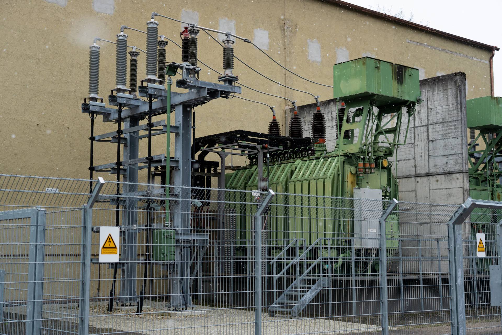 Spannwerk der Stadtwerke München in Moosburg am Lech