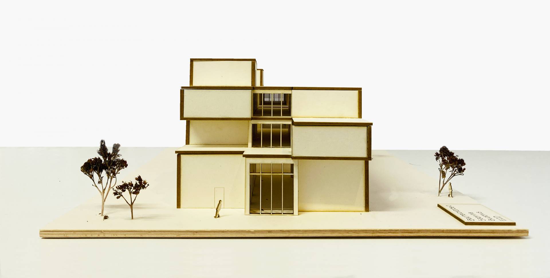 Modell Ansicht Südost