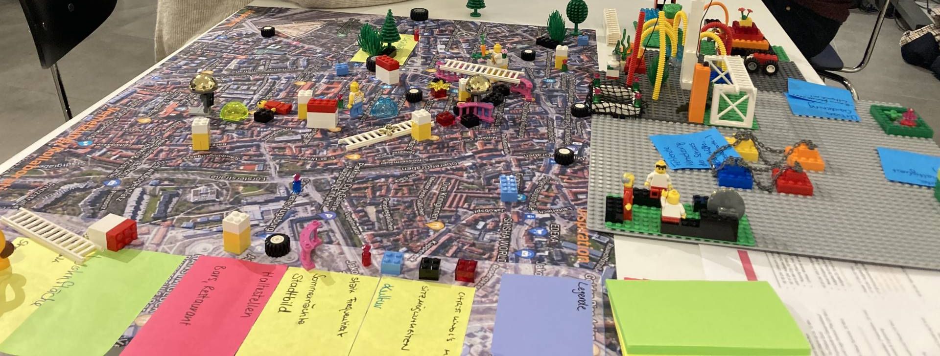 Im Entwicklungsworkshop am 12.04.2022 von 12-21 Uhr im HSA_transmitter entwickeln Studierende weitere Konzepte für die City-in-Use © Frank Danzinger