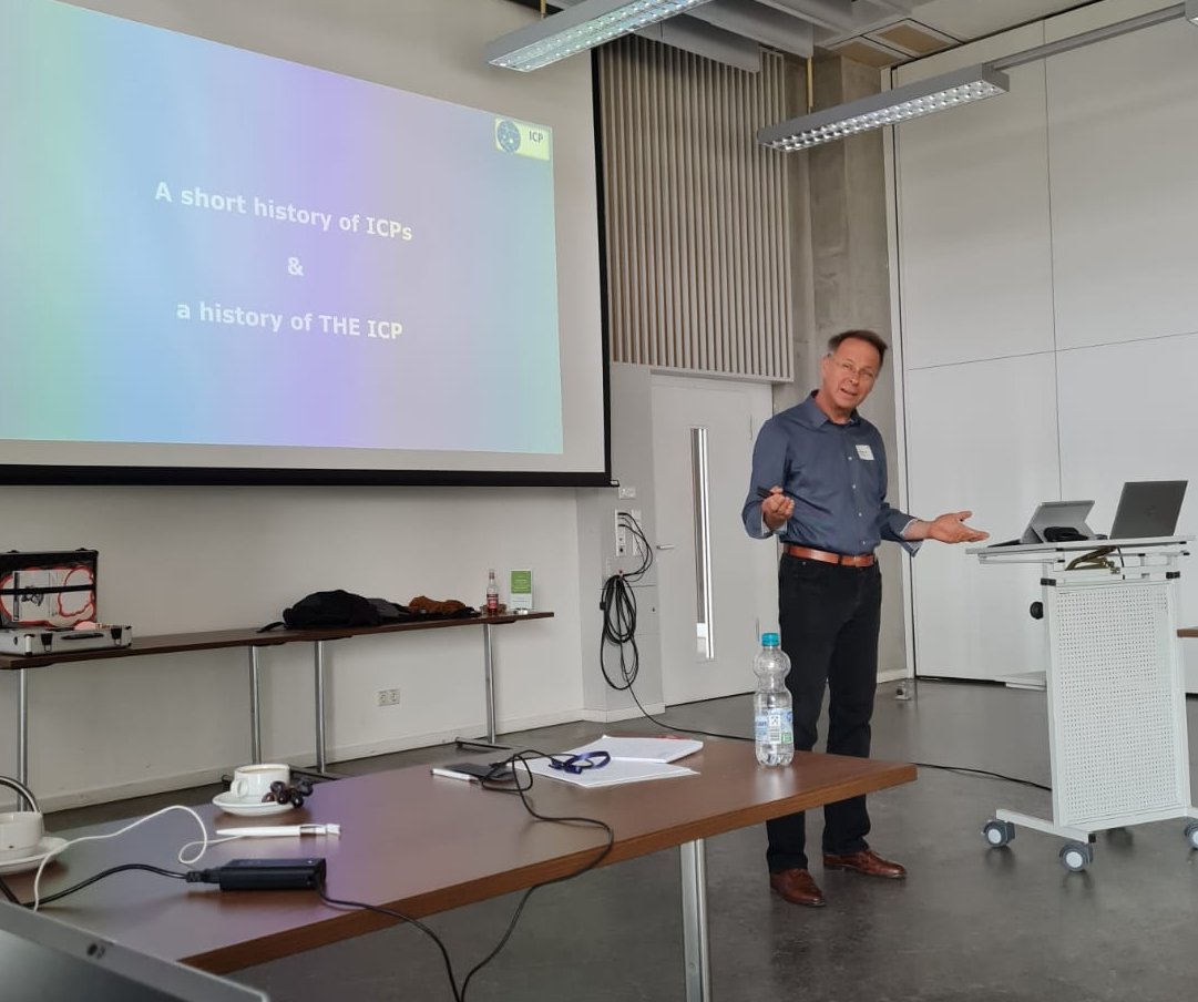 History of ICP by Ex president Prof. Dr. Wolfram Schönfelder (HS-Augsburg, retired)