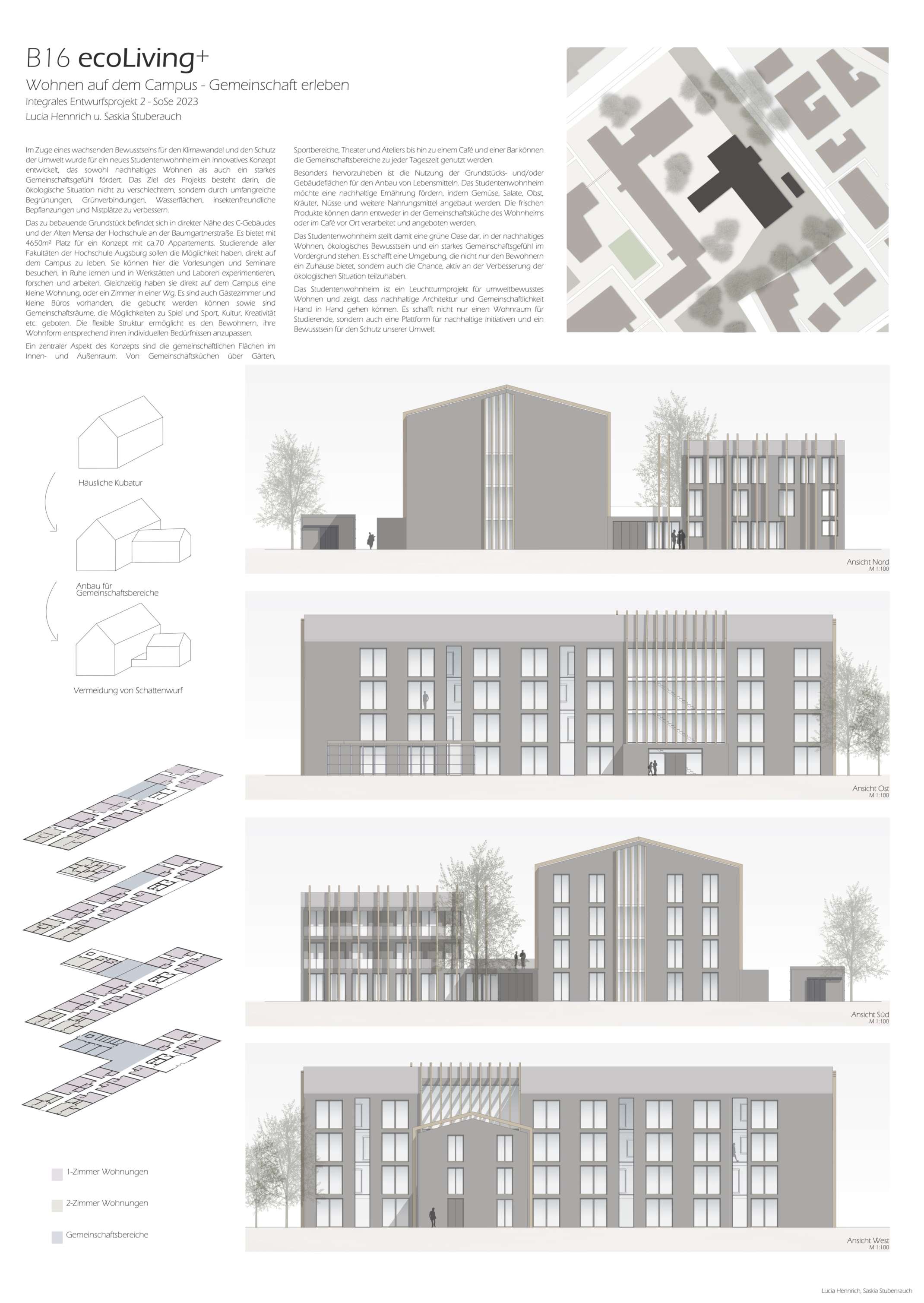 Lucia Hennrich und Saskia Stubenrauch