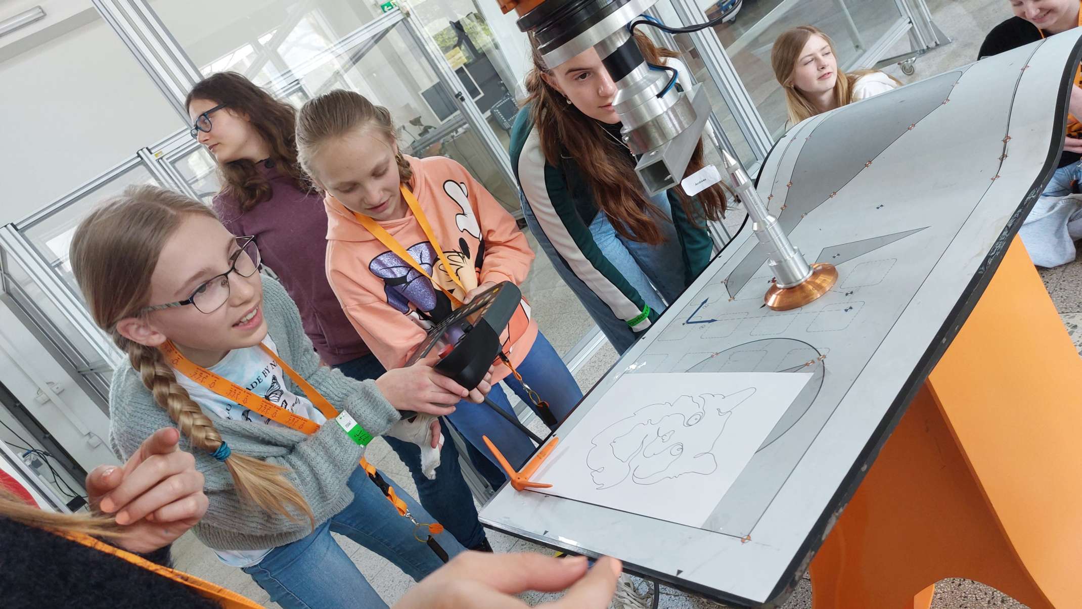 Programmierung des Industrieroboters