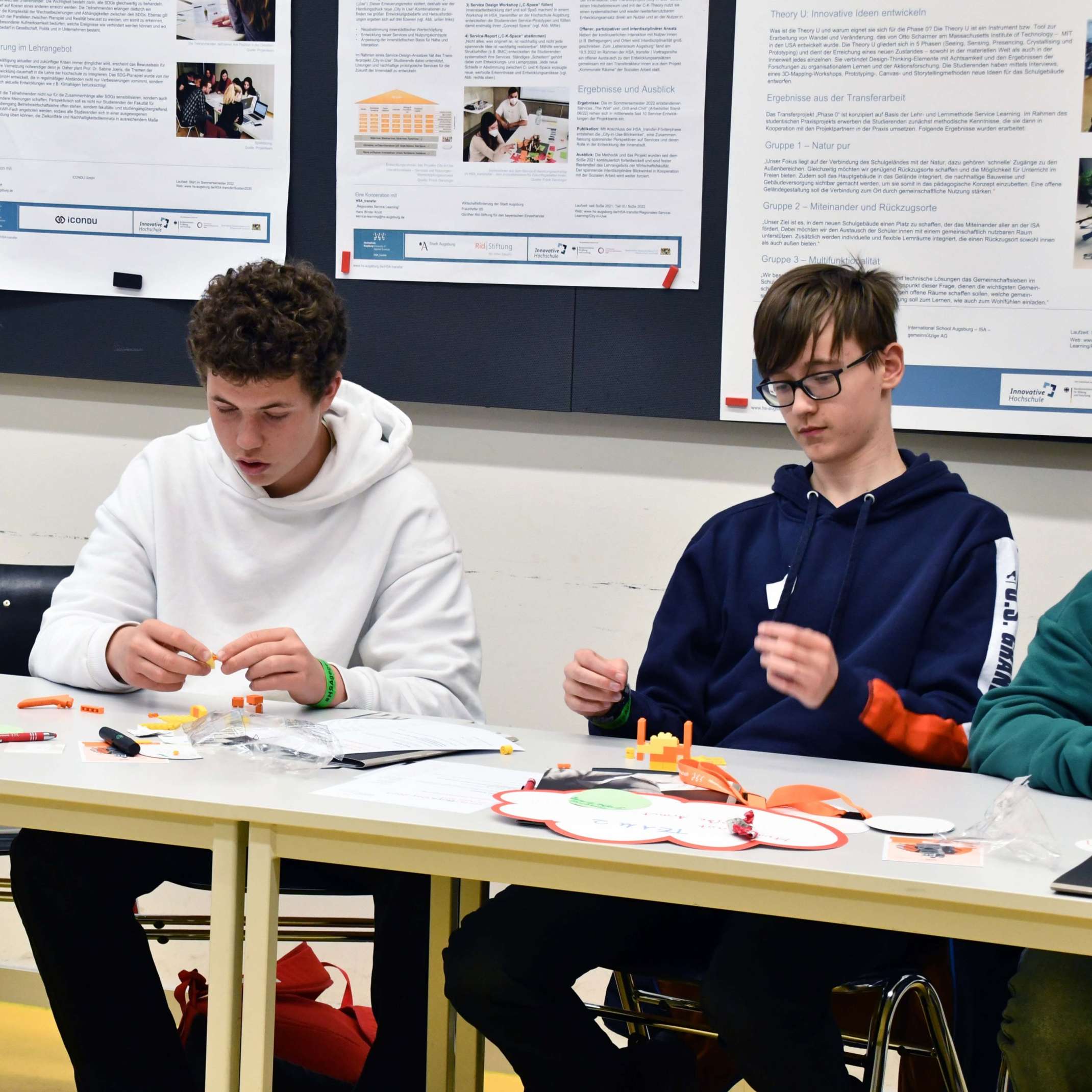 Schüler in der Wirtschaft