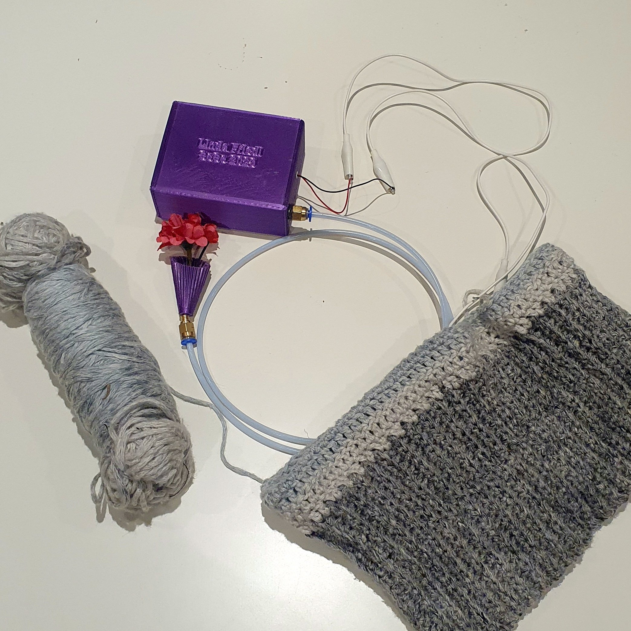 Second Breath - Häkeltop zur Atemanzeige