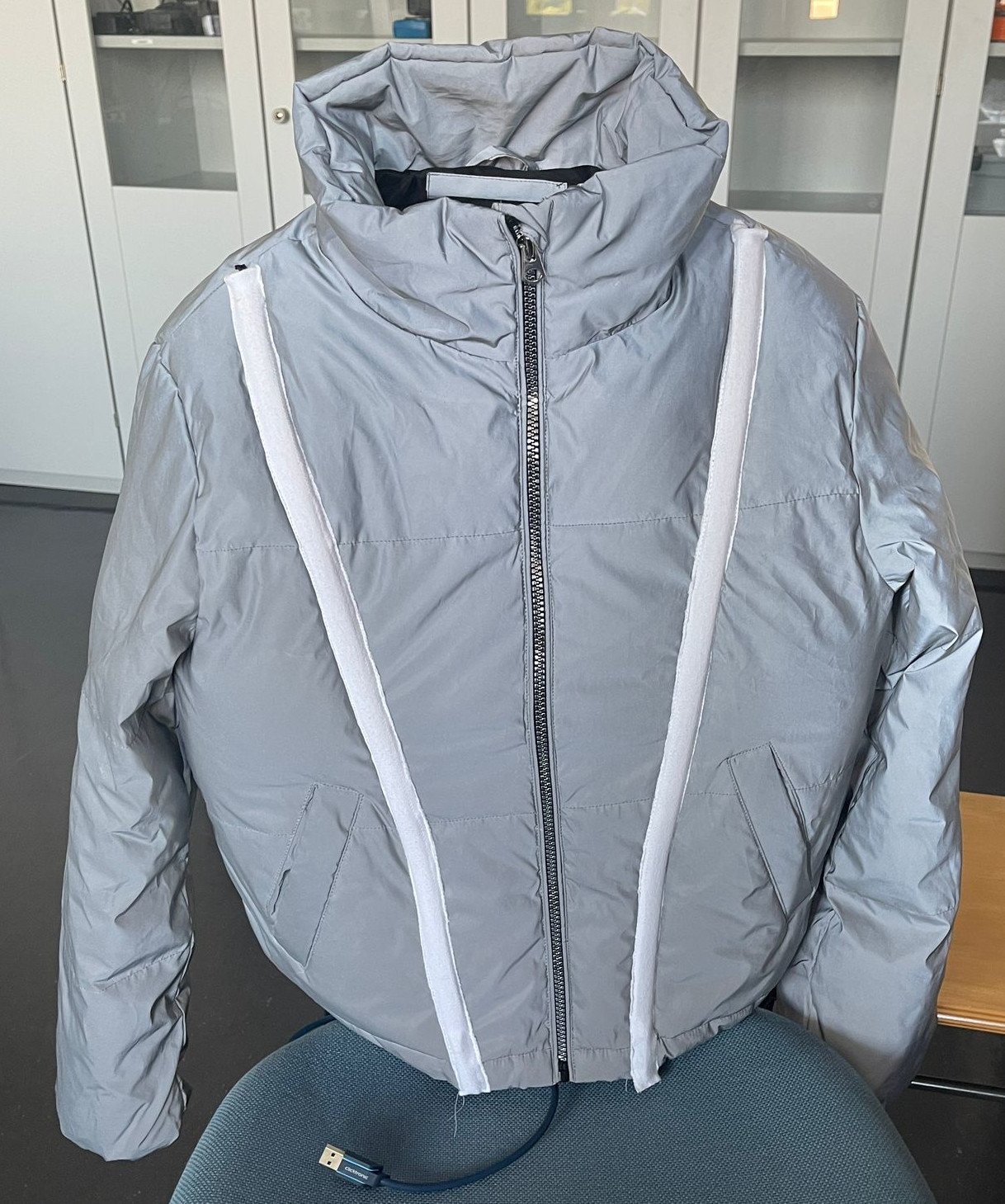 Abstandsanzeige mit LED-Stripes