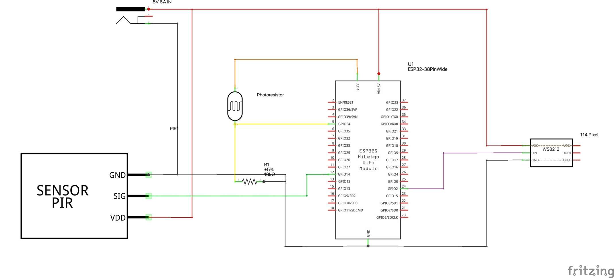 Wortuhr - Schaltplan