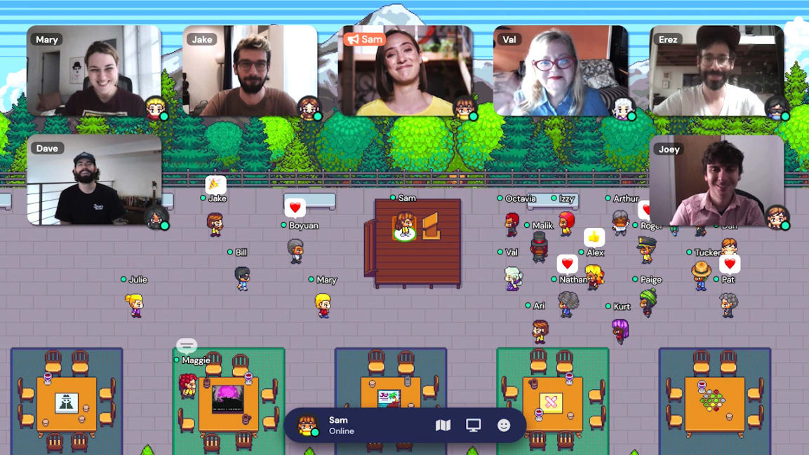 Beispielraum in Gather