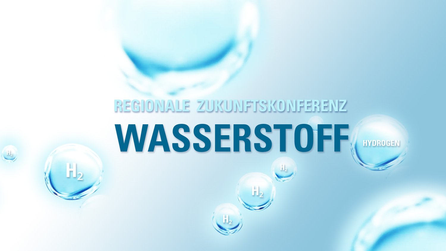 Banner Wasserstoff Zukunkftskonferenz