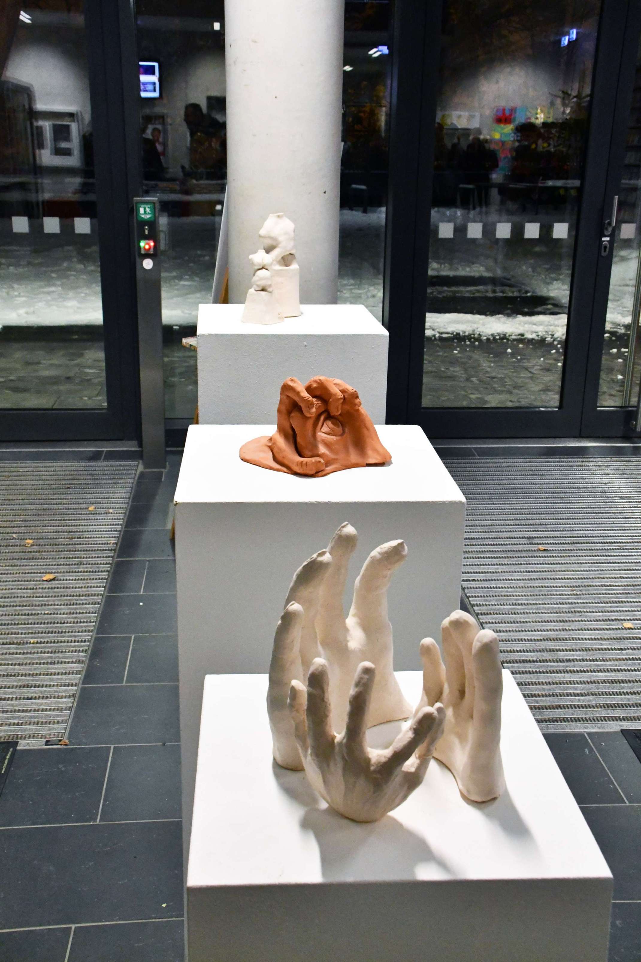 Skulpturen der SchülerInnen