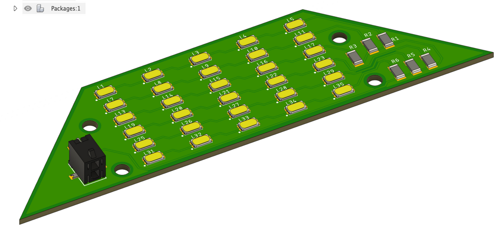 Beleuchtungsplatine Beleuchtungsplatine