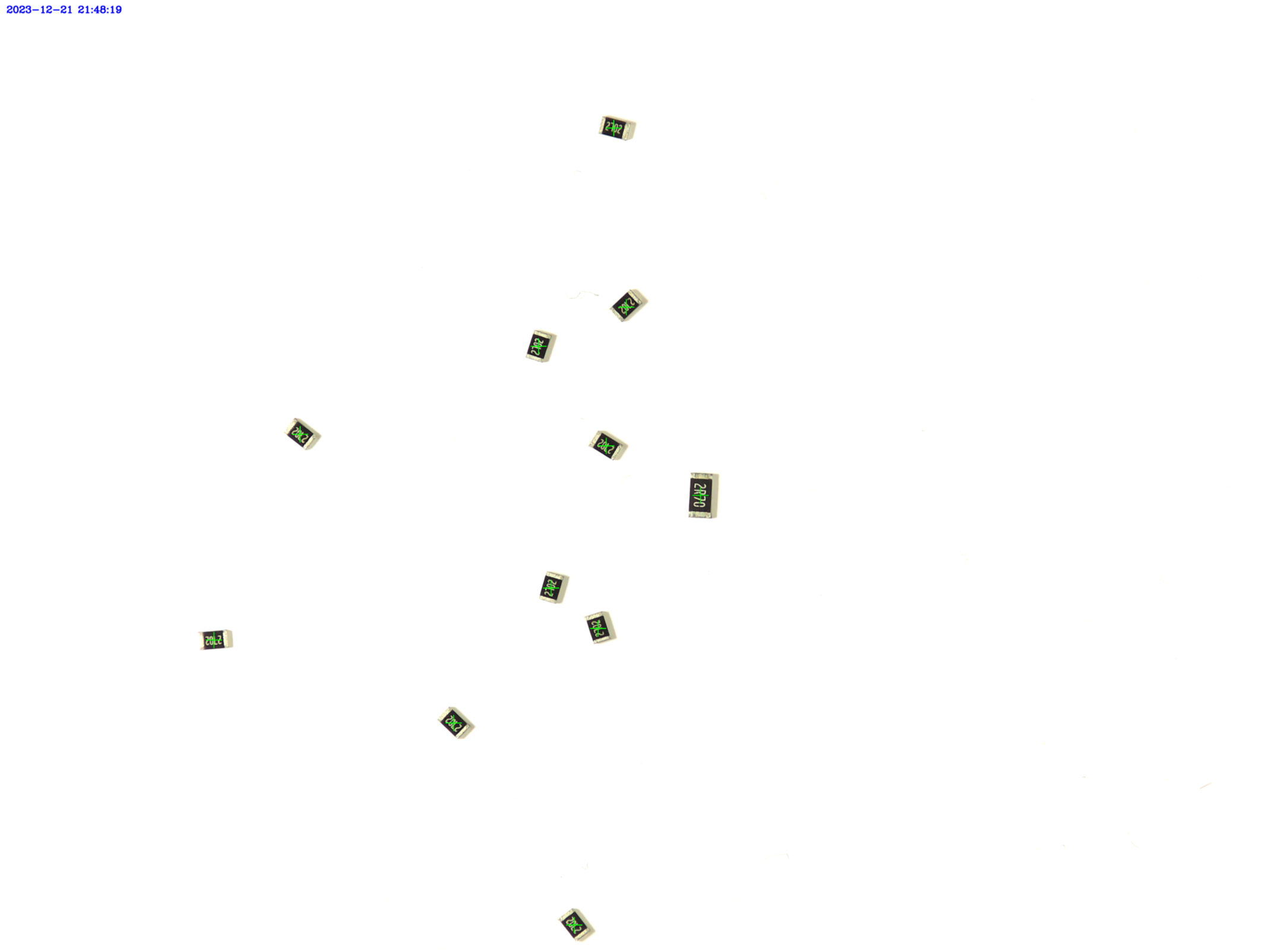 Erkannte Bauteile Erkannte Bauteile