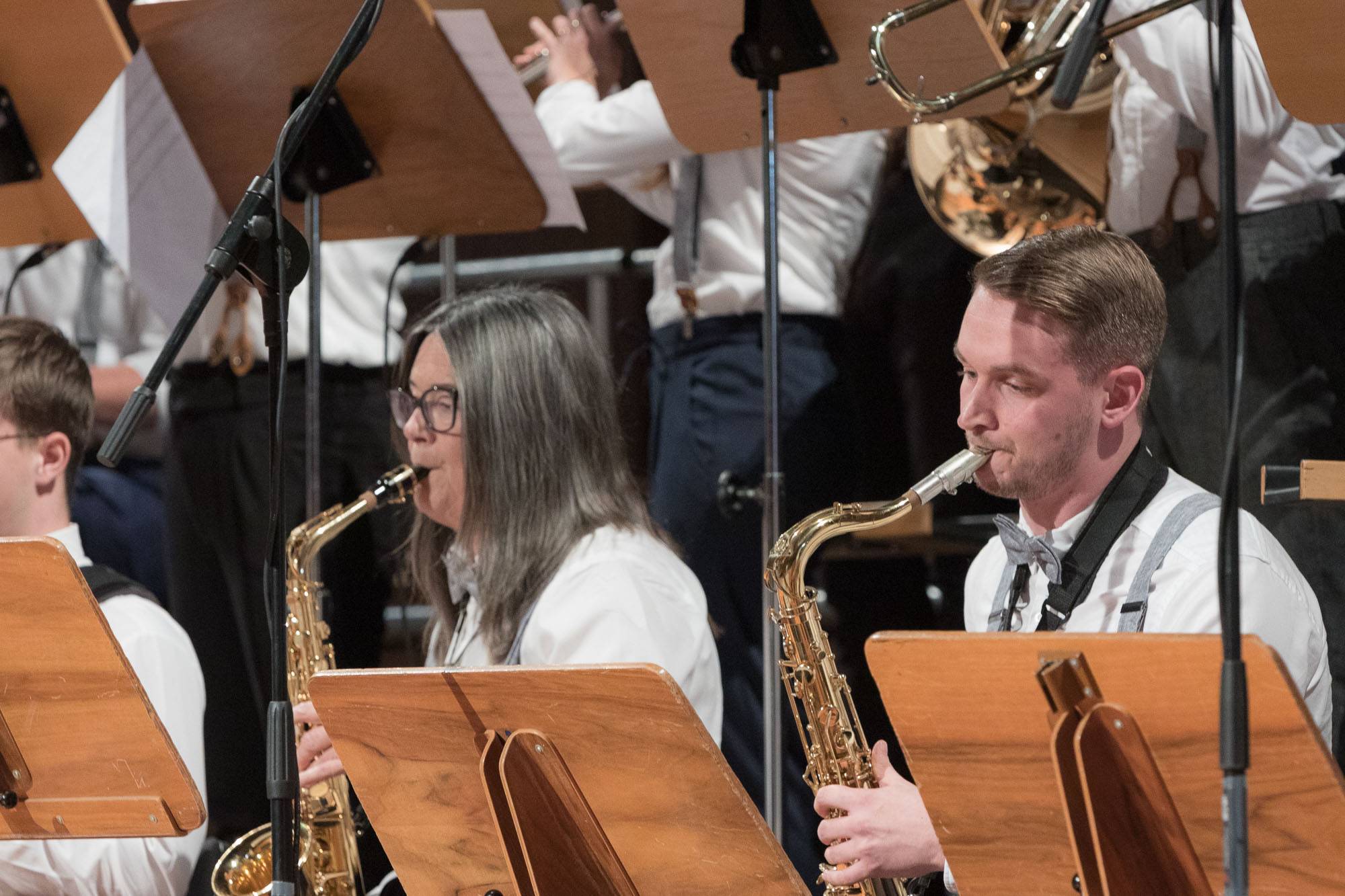 Campus Big Band Augsburg bei der Urkundenverleihung