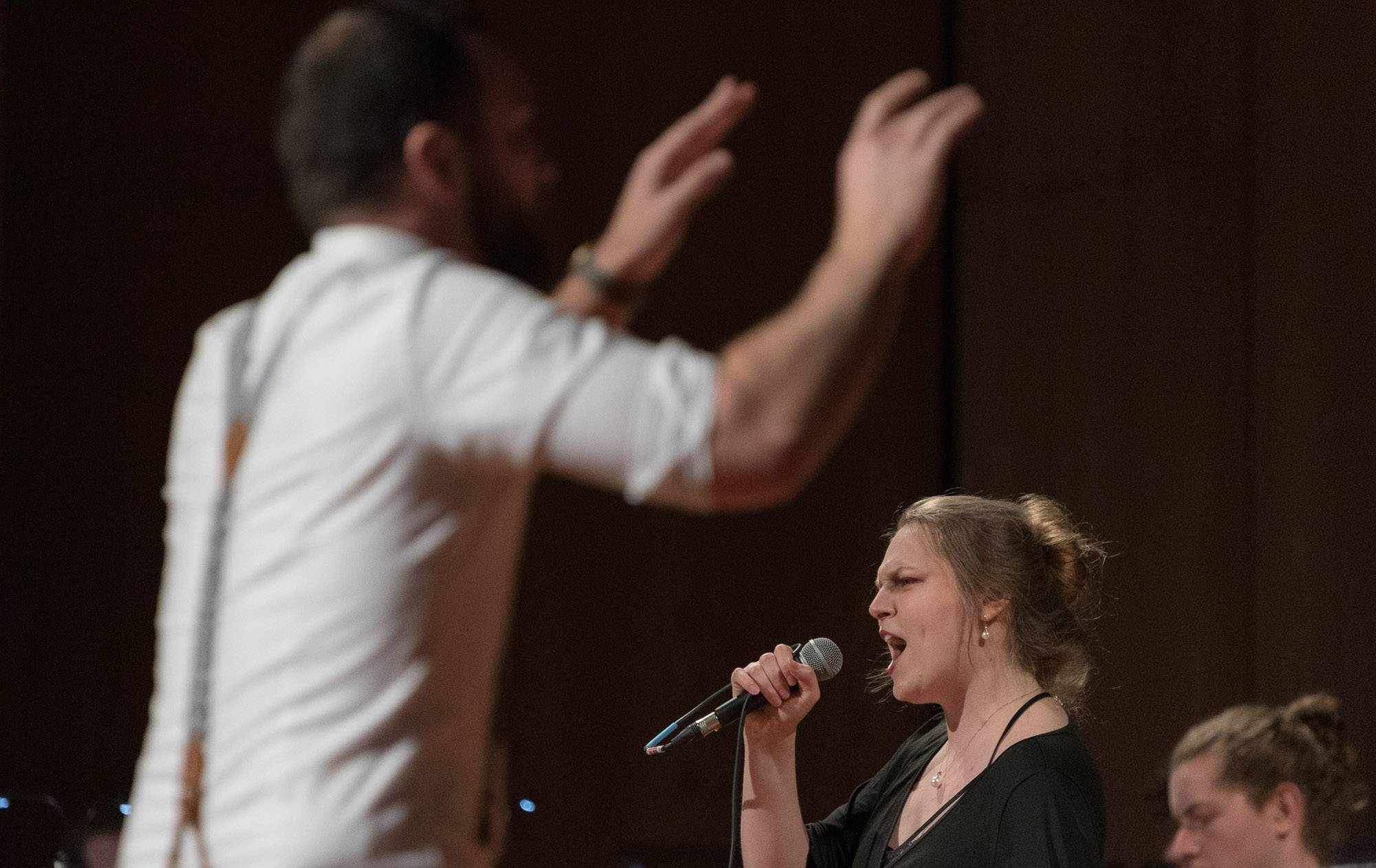 Campus Big Band Augsburg bei der Urkundenverleihung