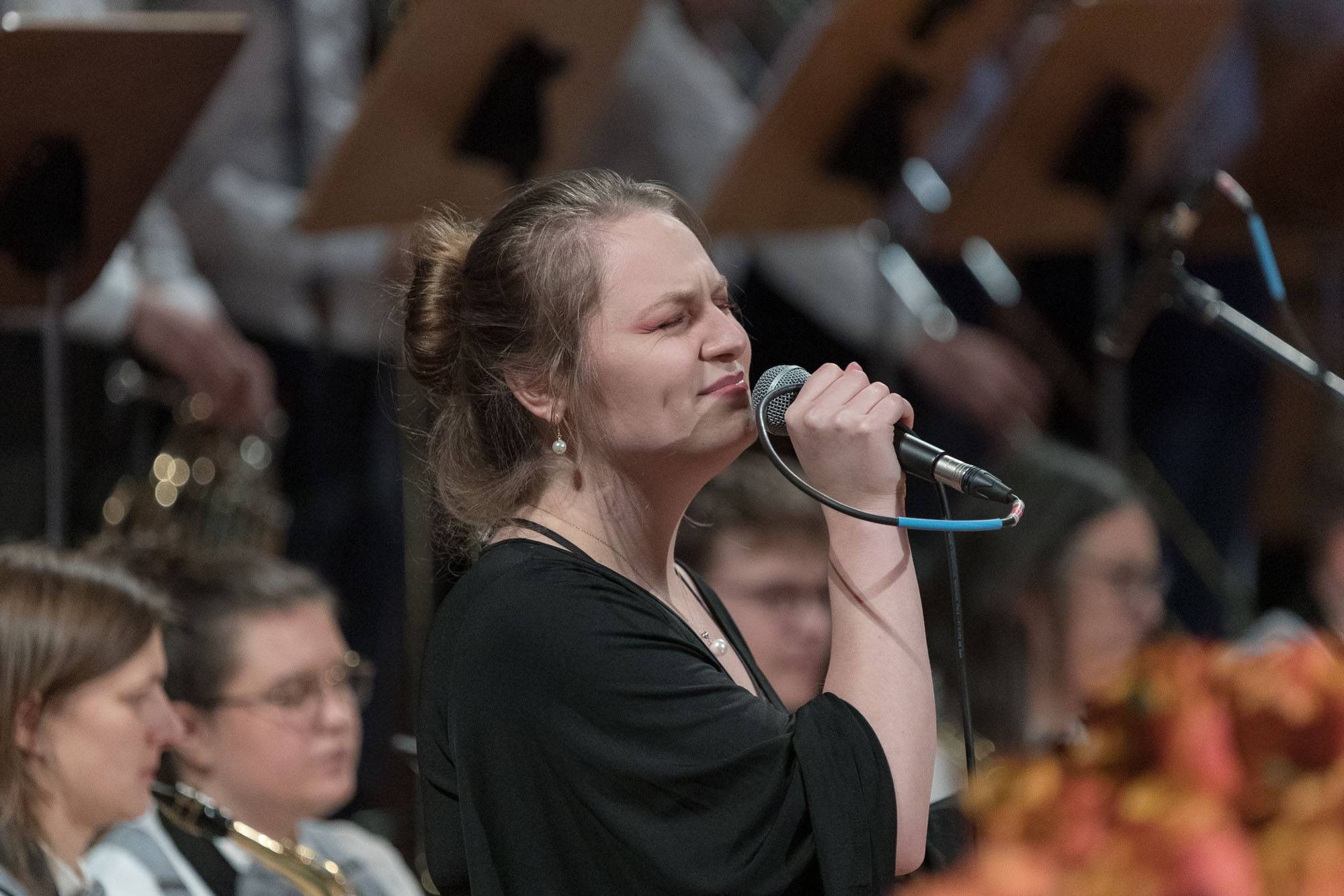Campus Big Band Augsburg bei der Urkundenverleihung