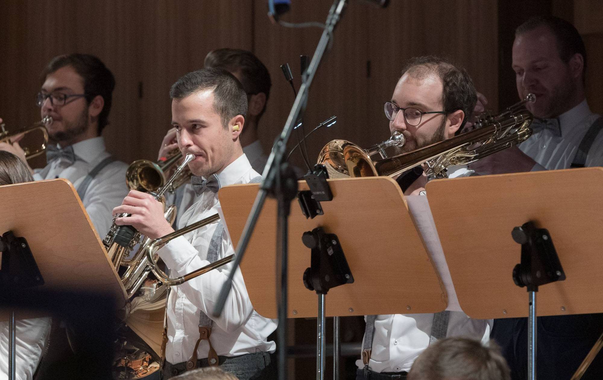 Campus Big Band Augsburg bei der Urkundenverleihung