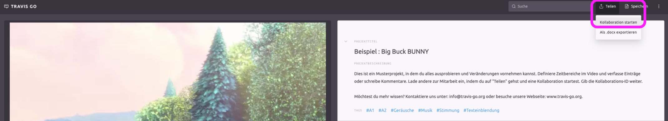 Kollaborations-ID erstellen