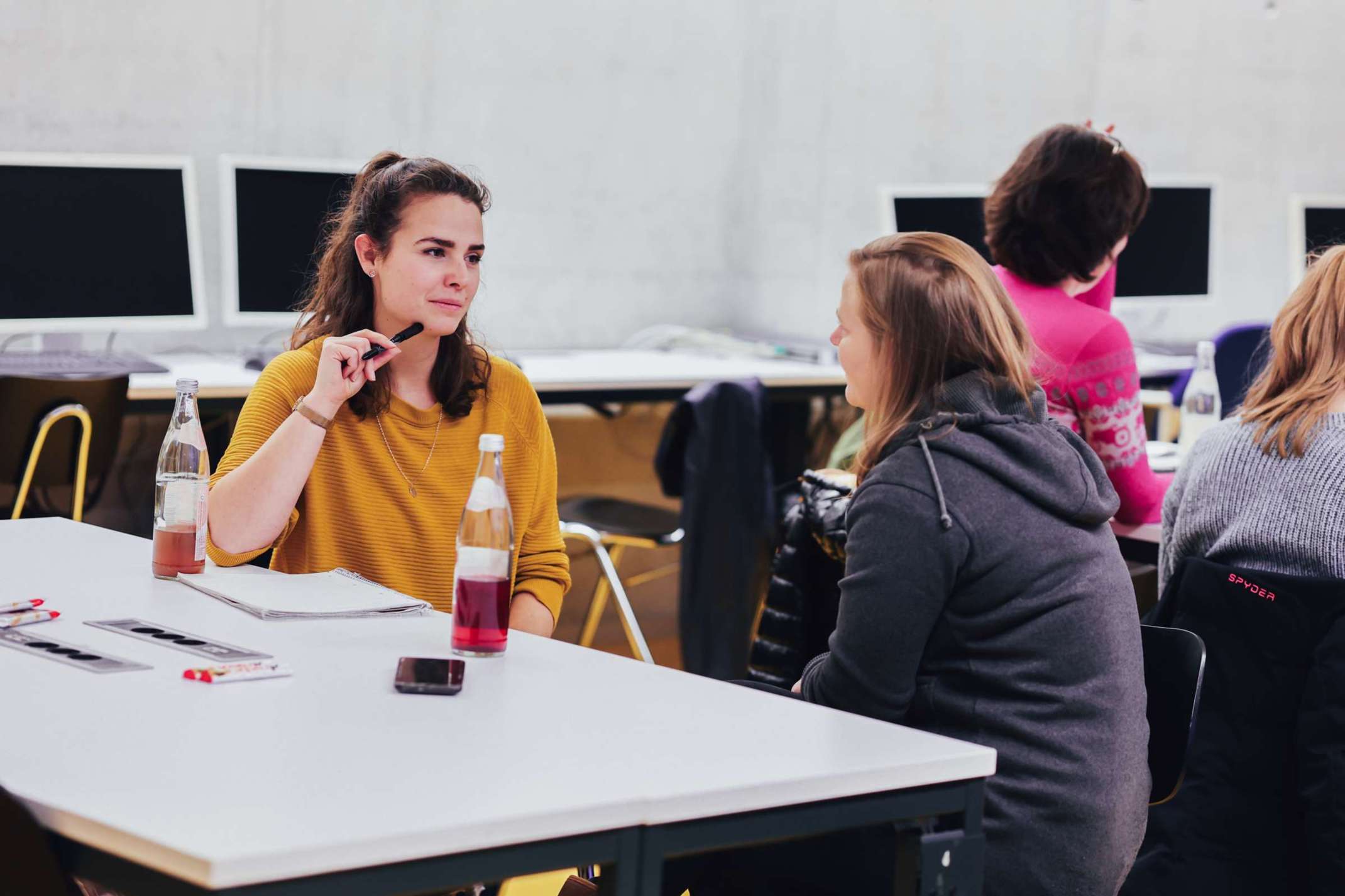 Teilnehmerinnen des Events