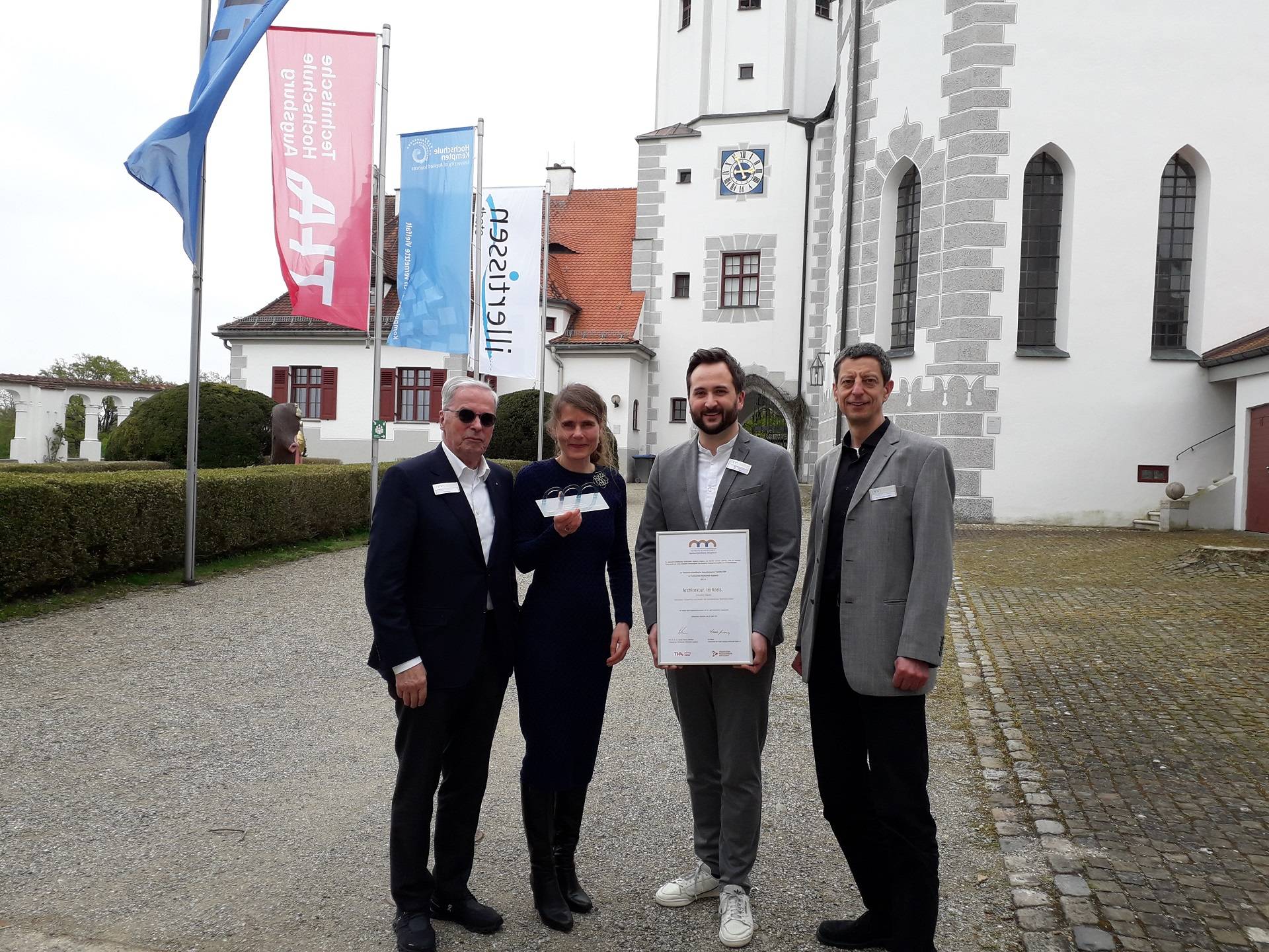 Das Siegerteam der THA für den Bayerisch-Schwäbischen Innovationspreis Transfer 2024