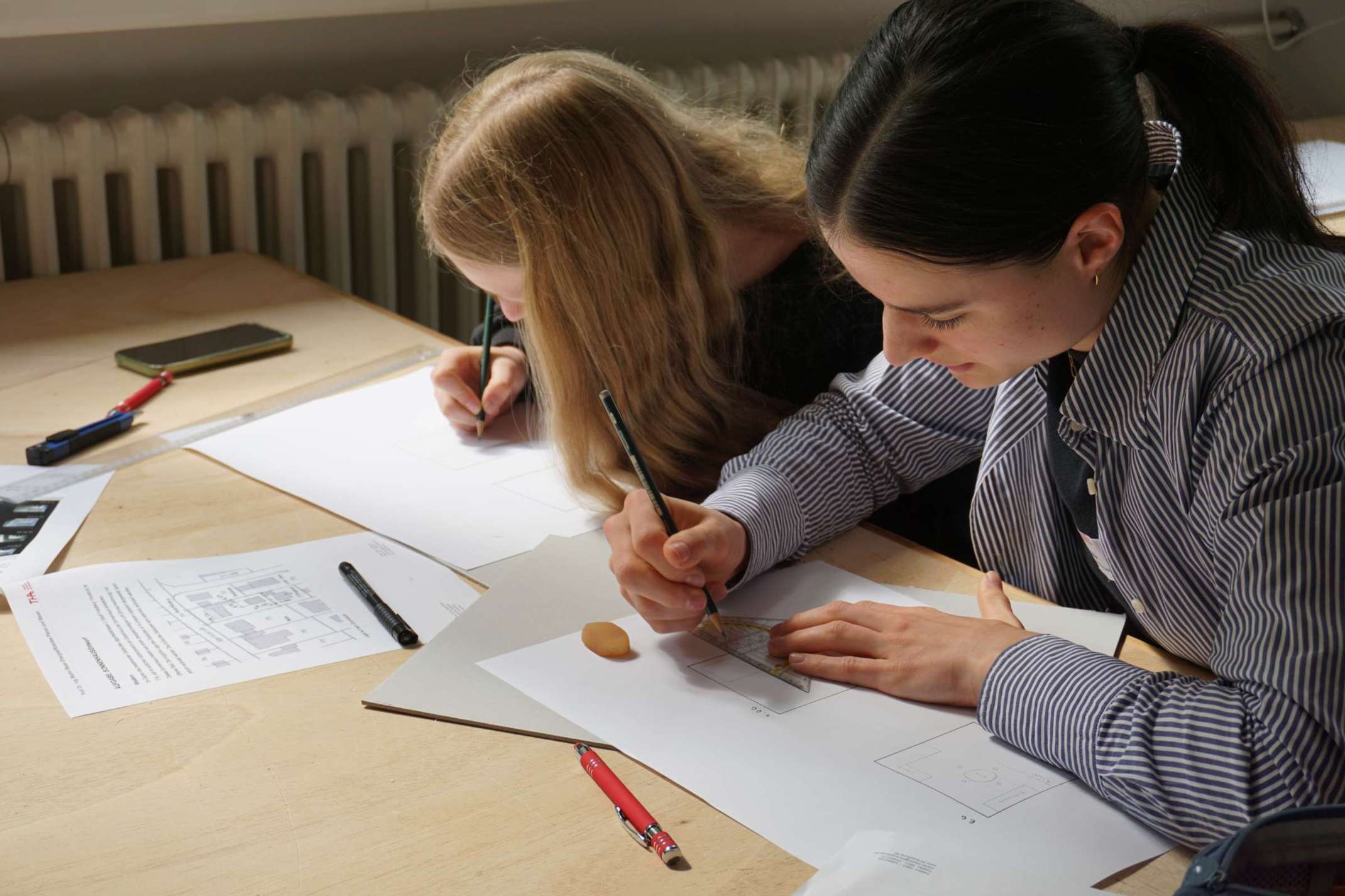 Schnupperstudium in der Fakultät für Architektur und Bauwesen.