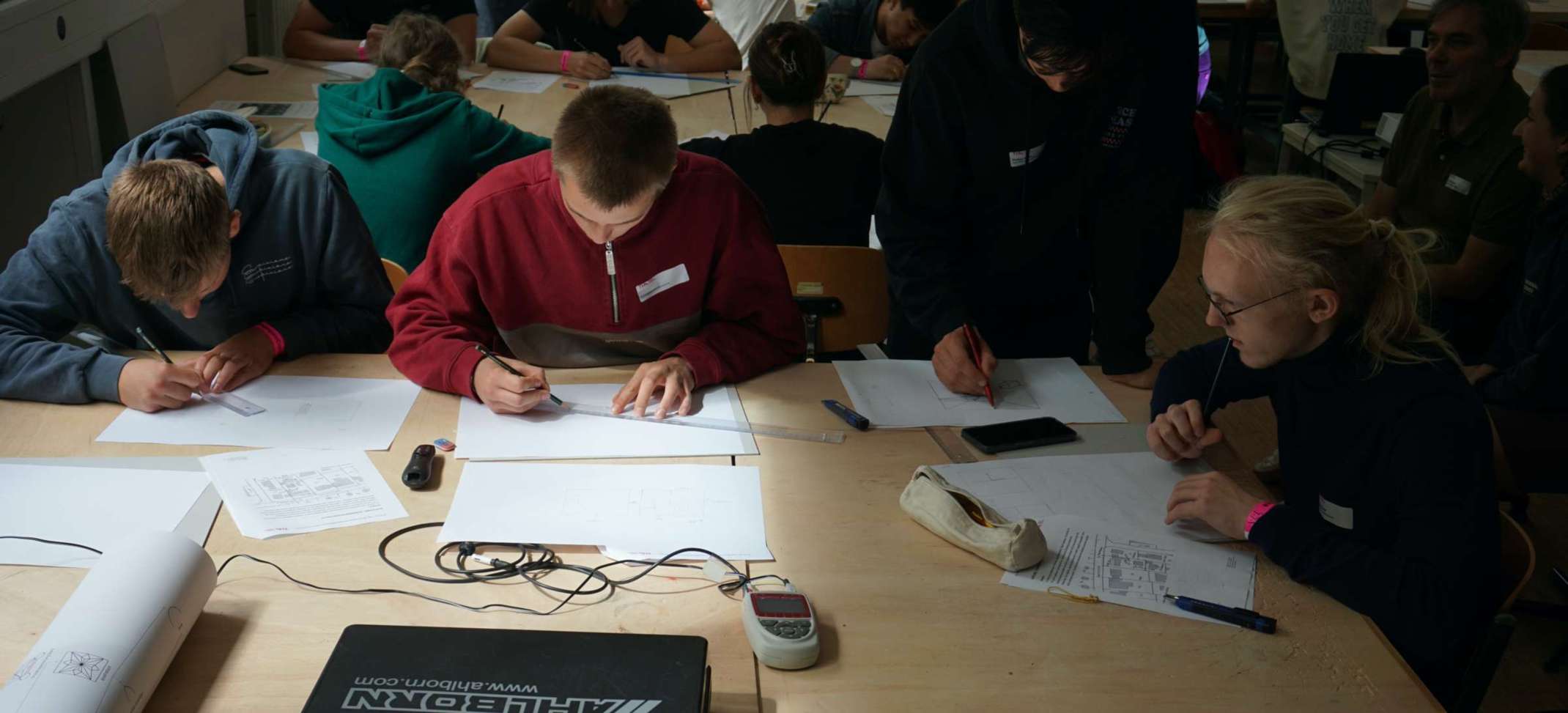 Schnupperstudium in der Fakultät für Architektur und Bauwesen.