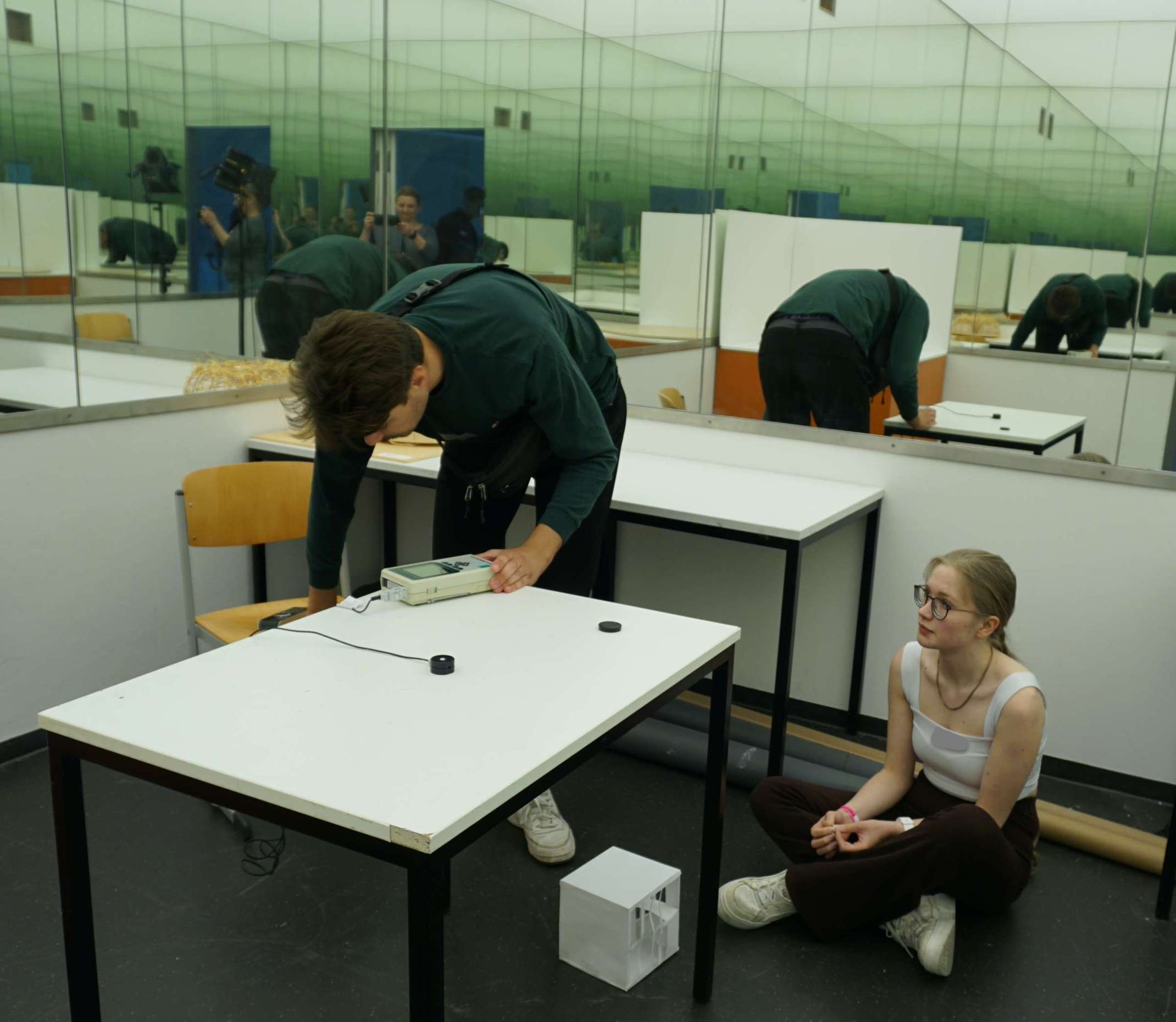 Schnupperstudium in der Fakultät für Architektur und Bauwesen.