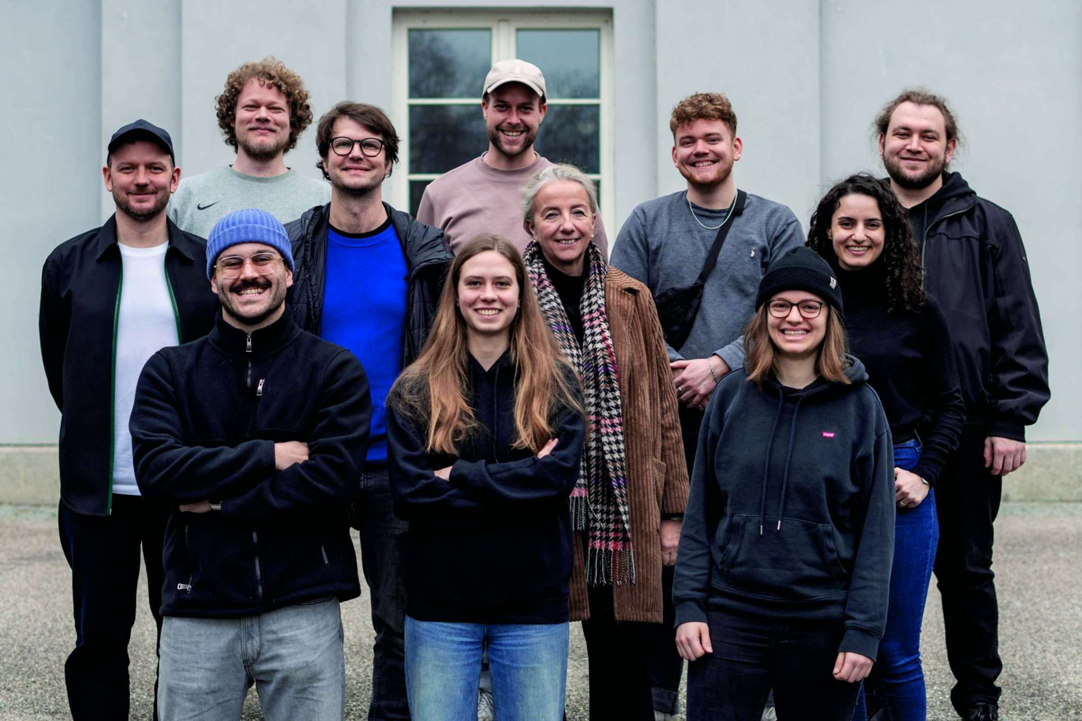 Studierende bei der Arbeit im Kooperationsprojekt Transformative Spaces 