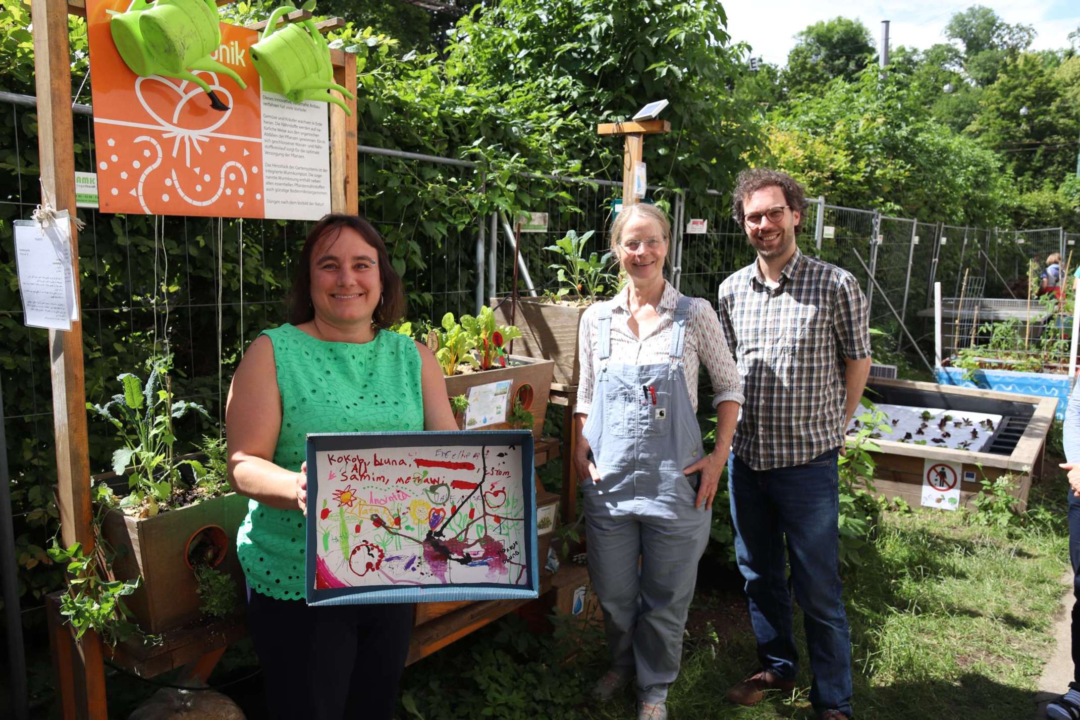 Besuch von Martina Wild