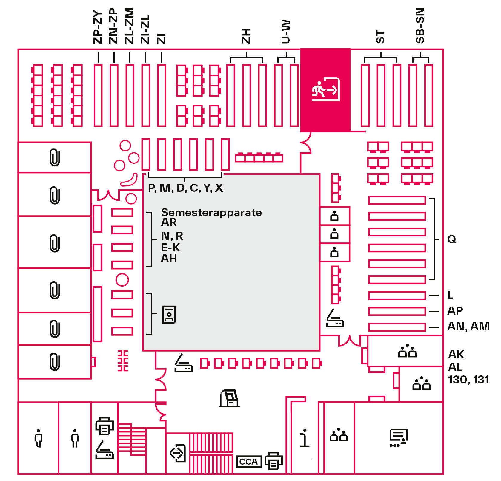 Bibliotheksplan Bibliotheksplan