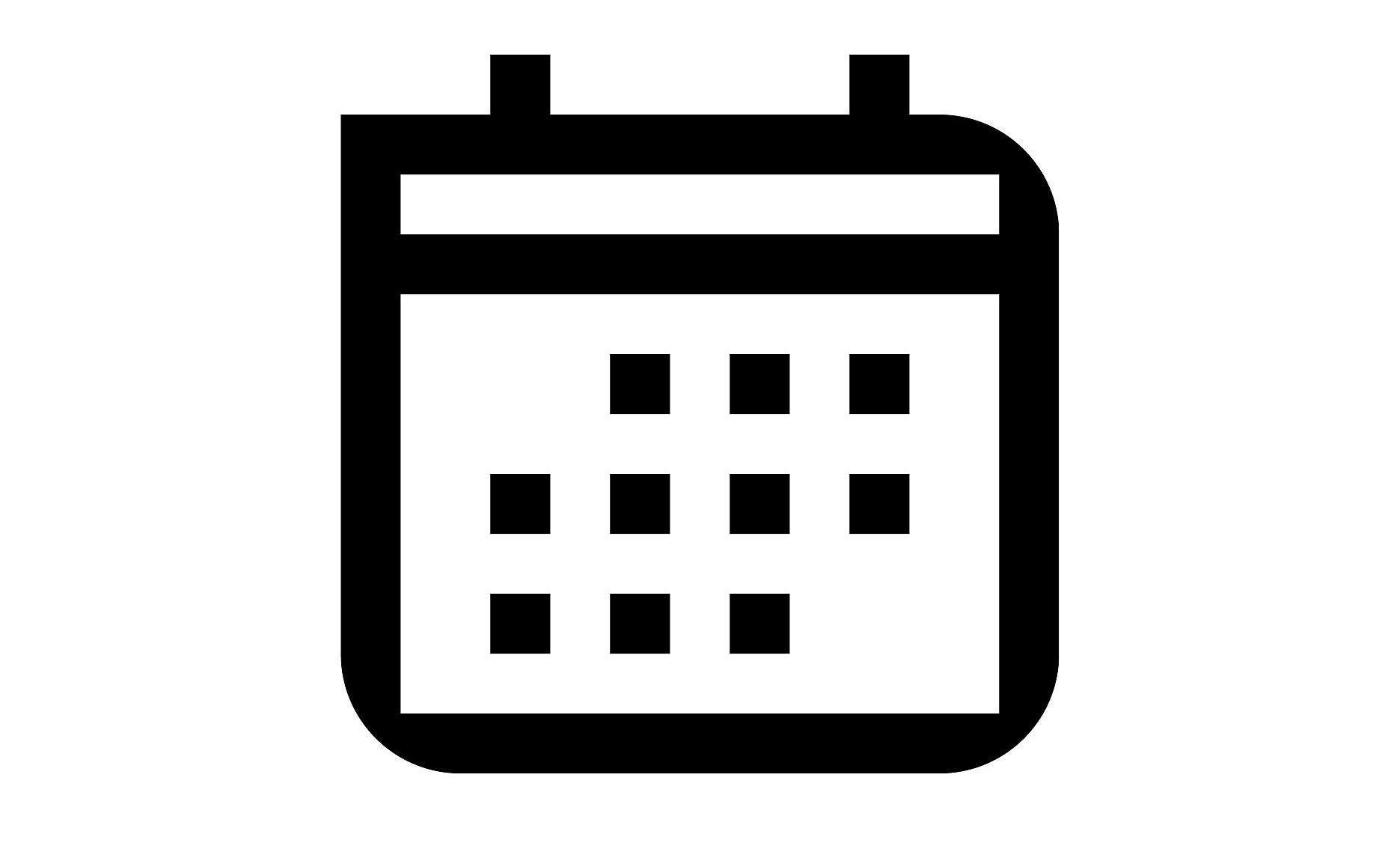 Icon: Kalender Icon: Kalender