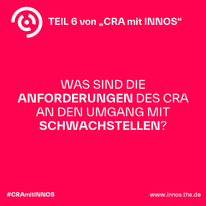 CRA-Schwachstellen CRA-Schwachstellen