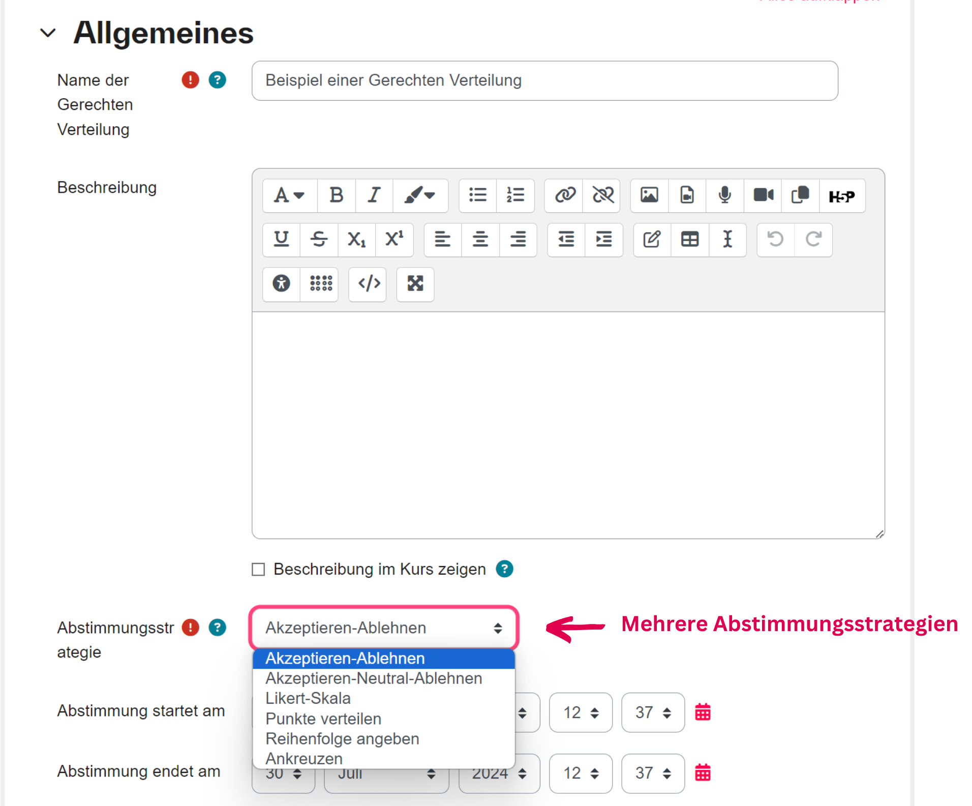 Gerechte Verteilung Gerechte Verteilung