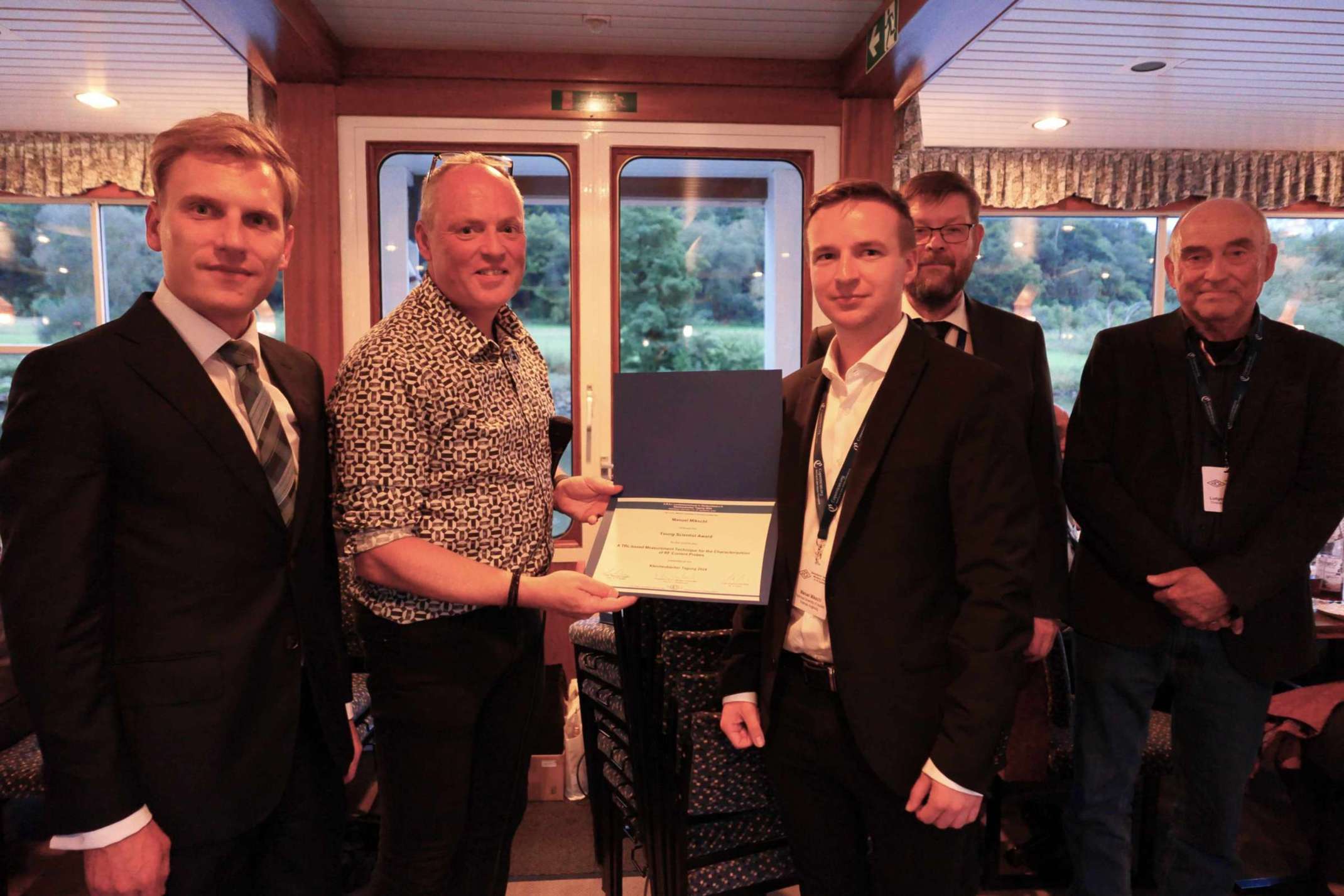  Manuel Mikschl mit Young Scientist Award des U.R.S.I. ausgezeichnet