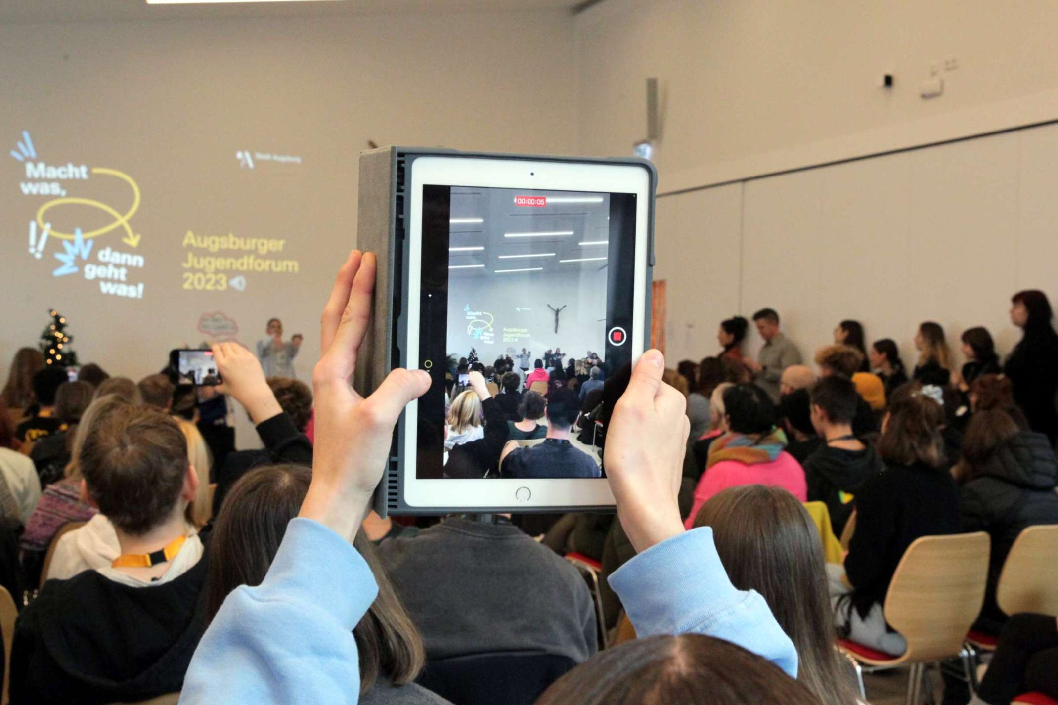 3. Augsburger Jugendforum 2024 © Ruth Plössel/Stadt Augsburg