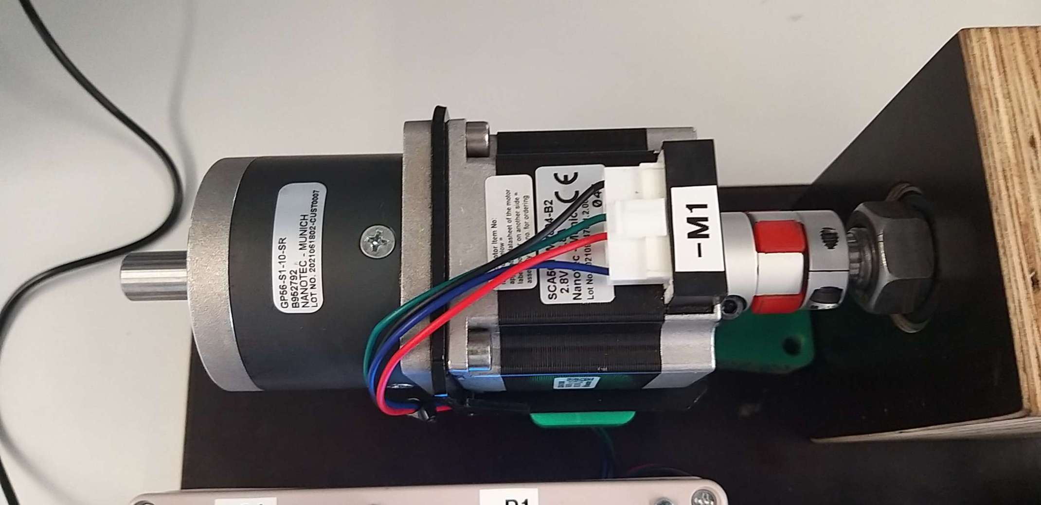 Hauptantrieb mit Getriebe