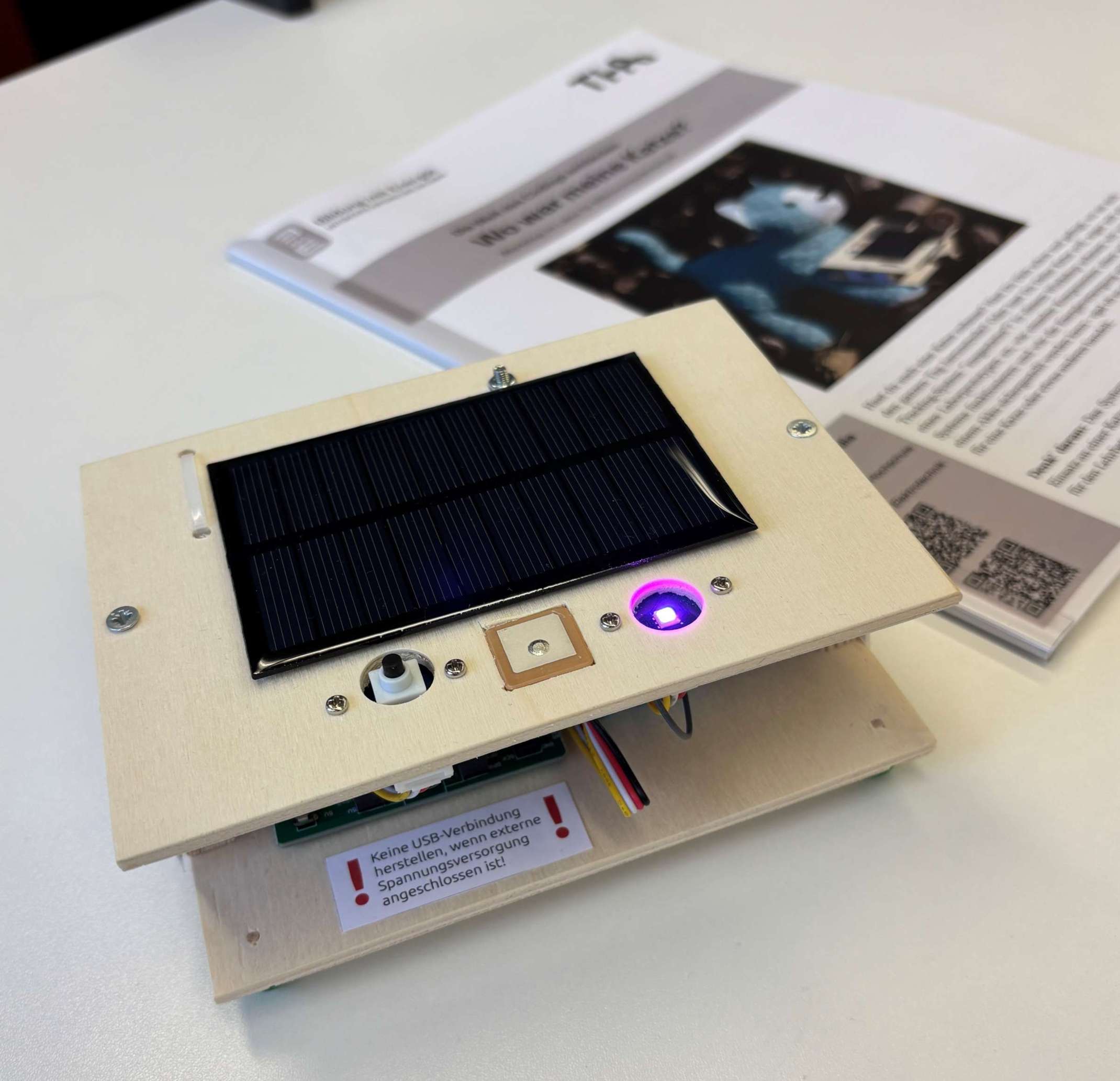 Tracking-Prototyp (Foto: Petra Oswald)