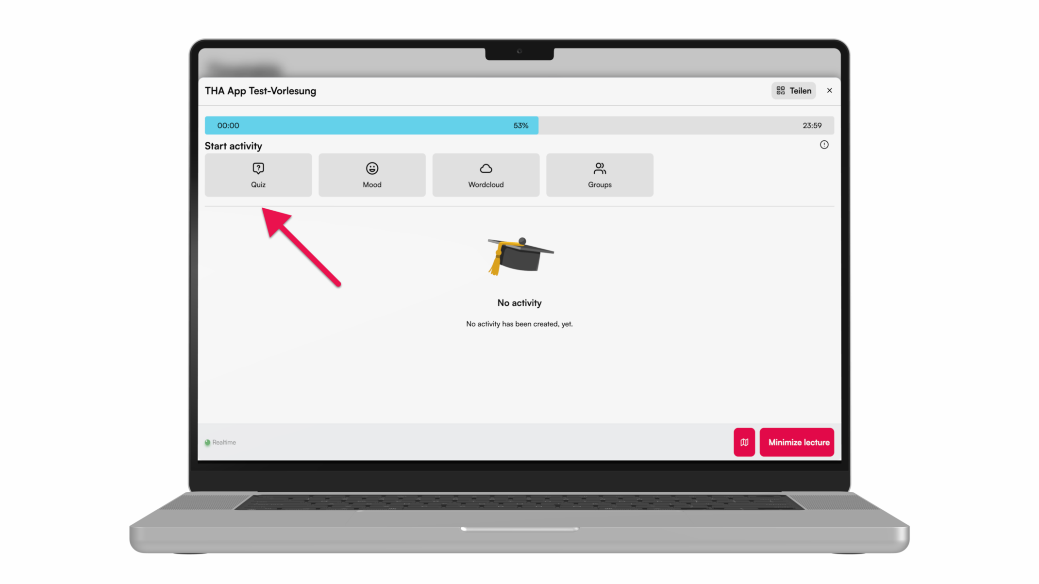 Aktivitätsübersicht Aktivitätsübersicht