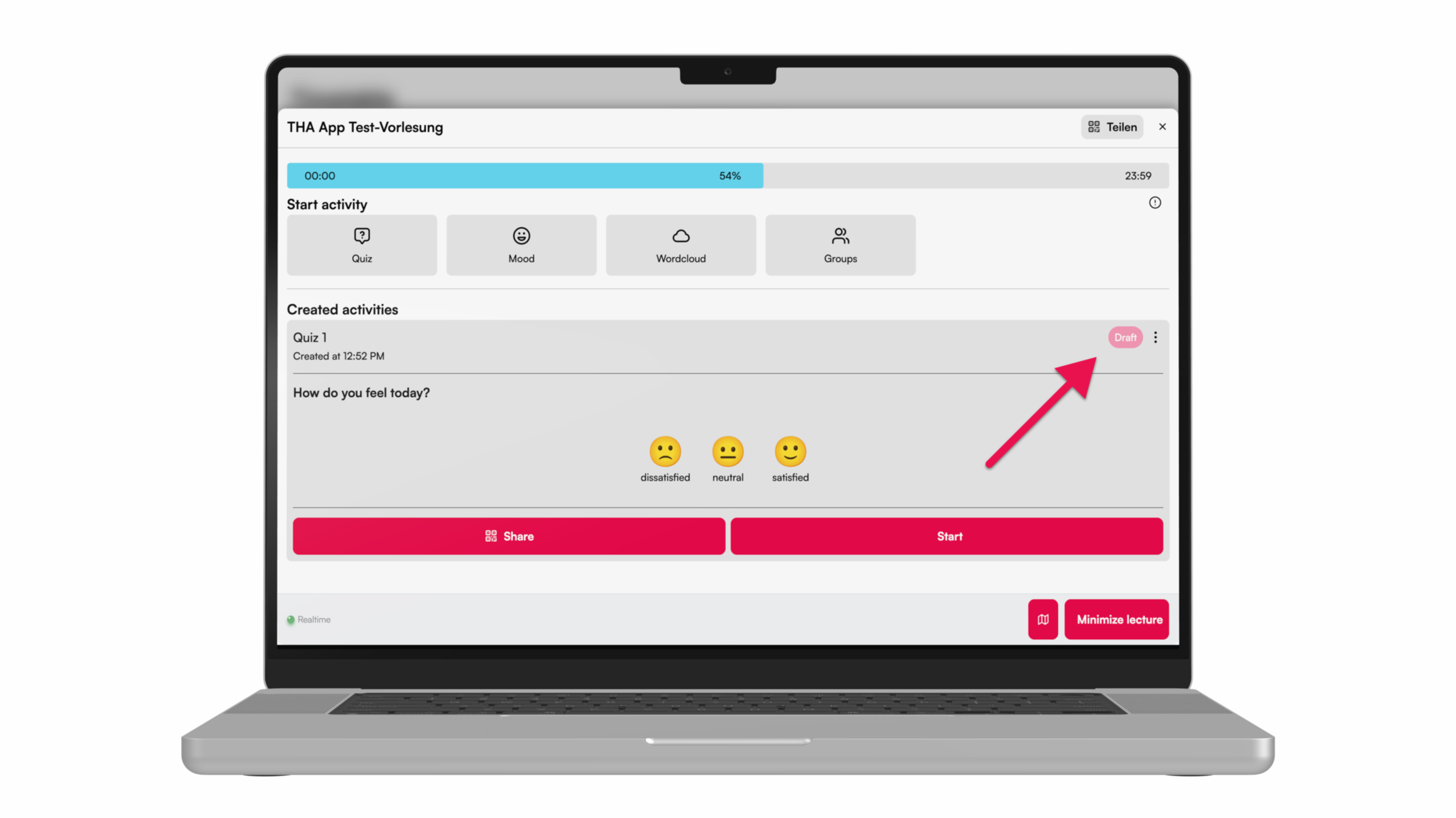 Stimmung Entwurf Stimmung Entwurf