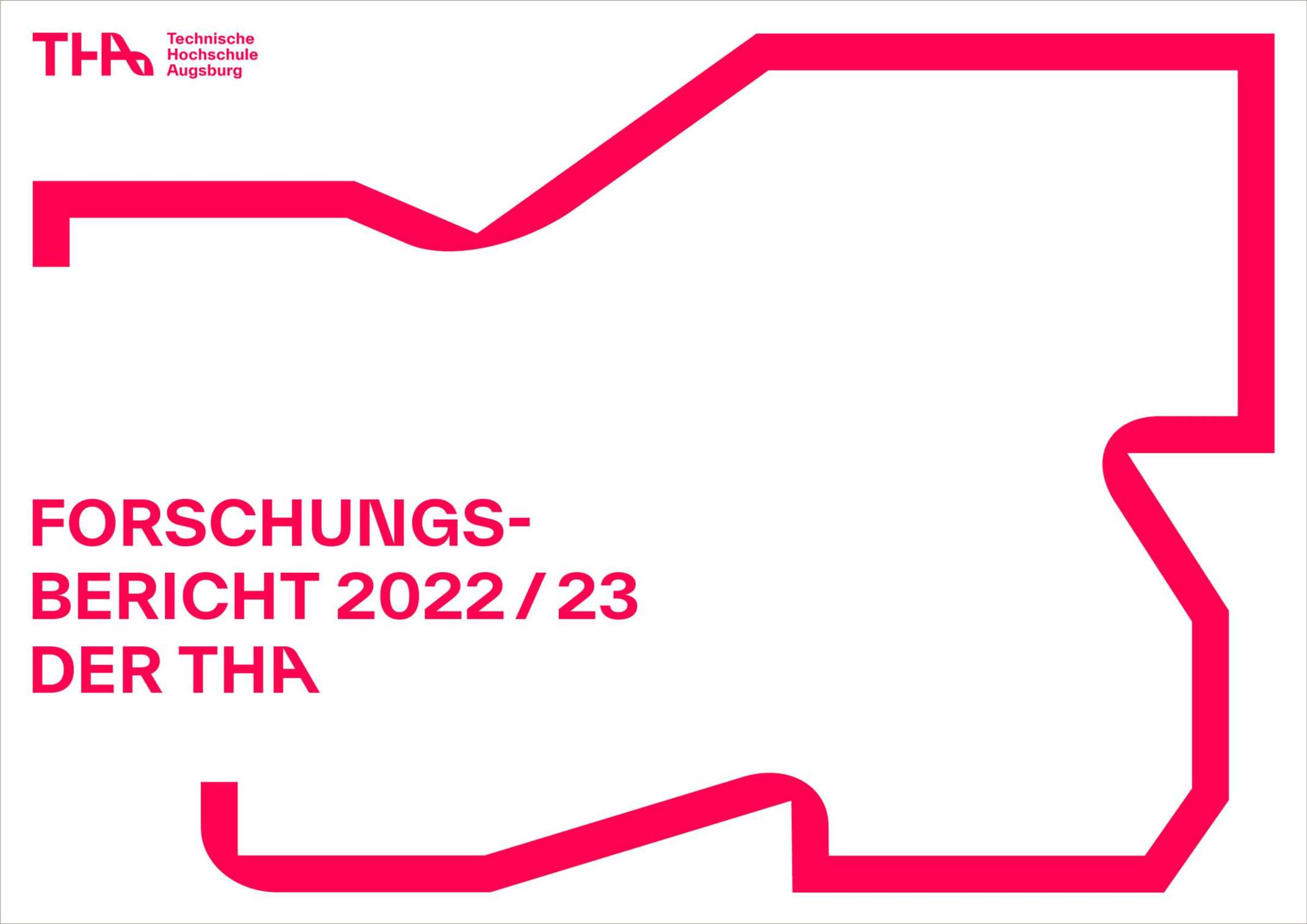 Titelseite THA-Forschungsbericht 2022-23