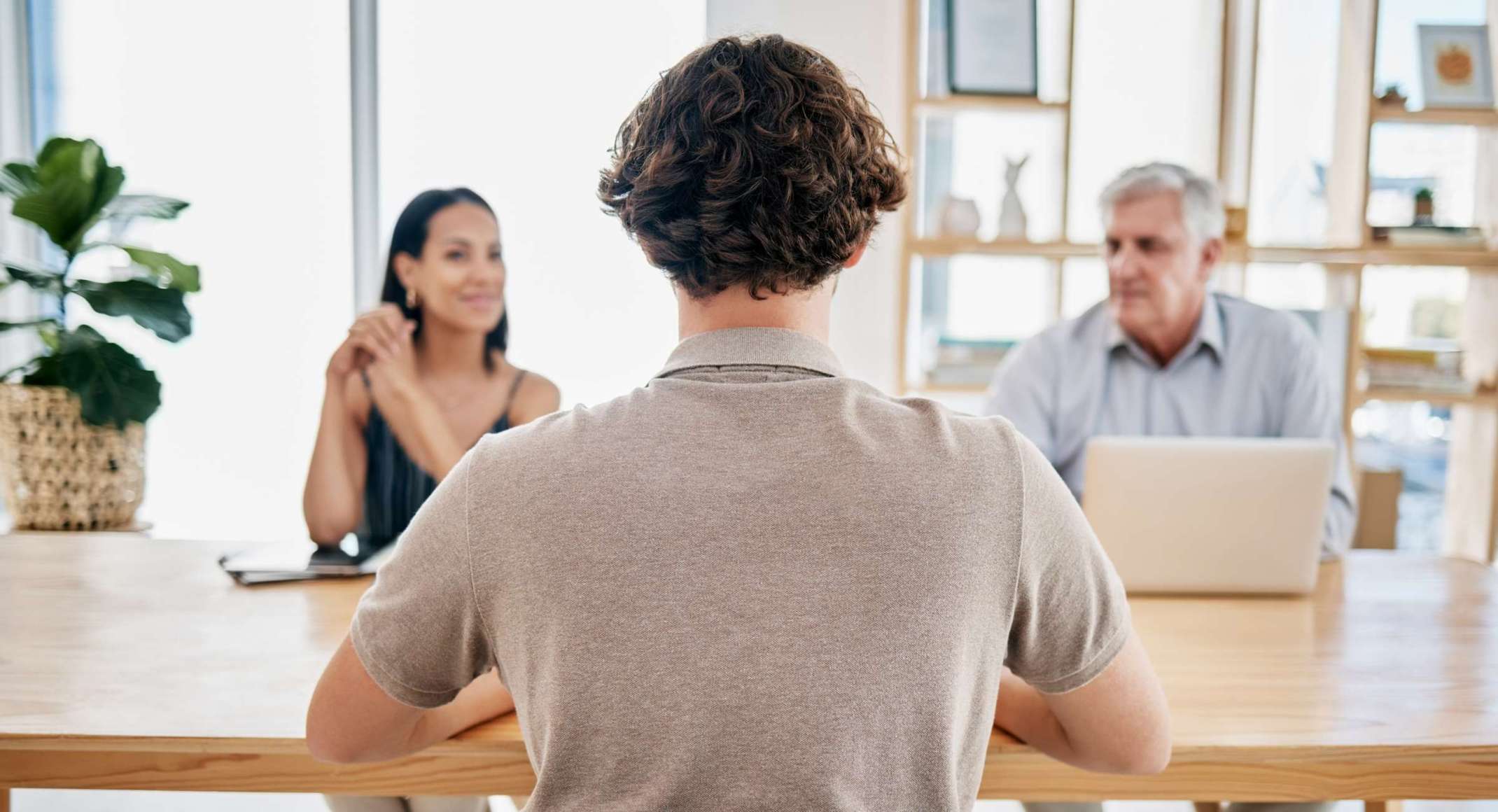 Situation eines Vorstellungsgesprächs