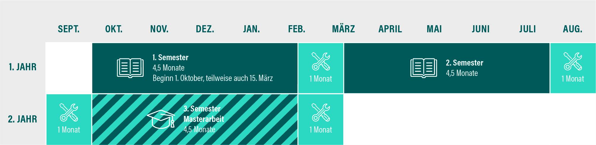 Studium mit vertiefter Praxis - Master