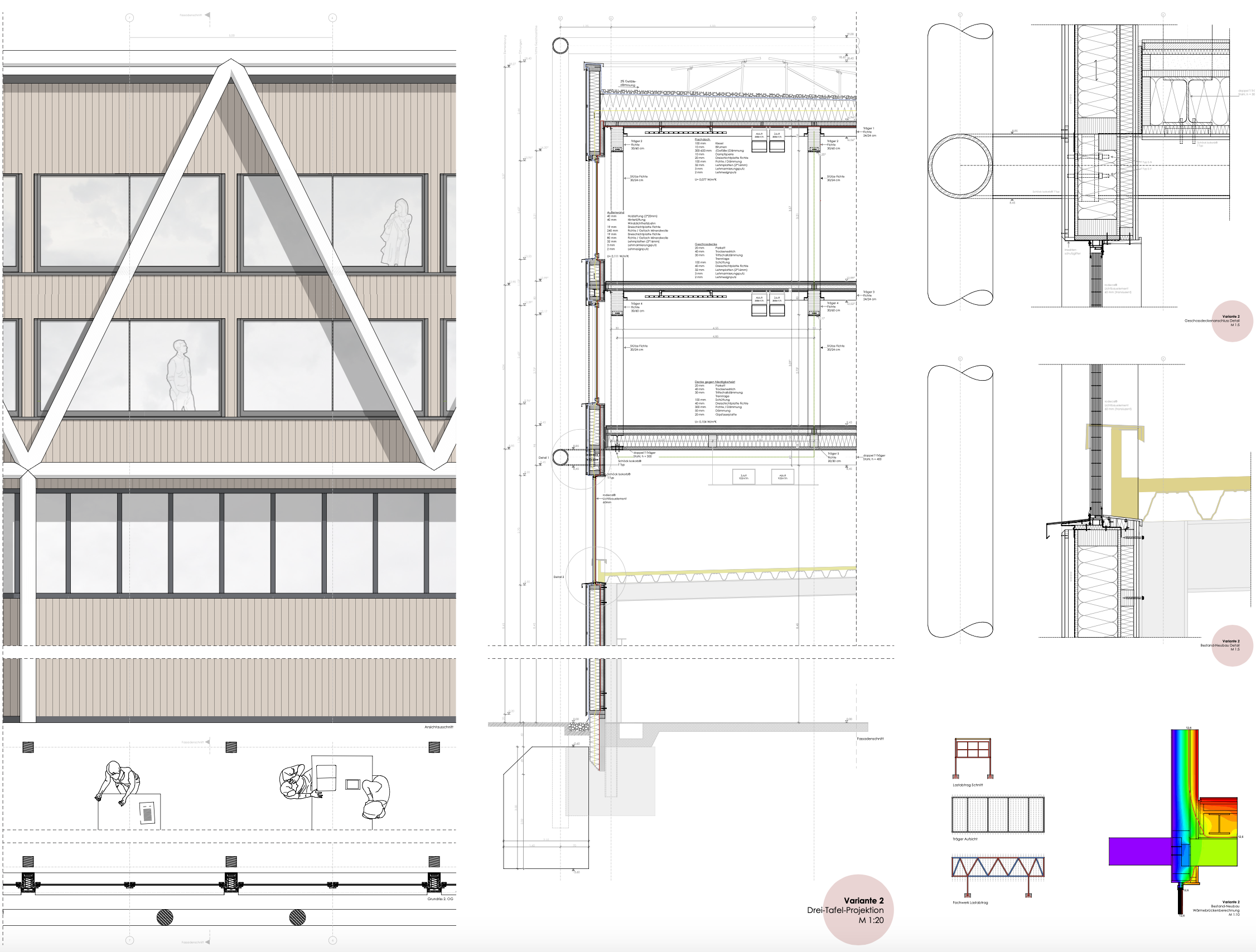 Carina Hainz, Katinka Jürgens, Samuel Nicolassen und Fabian Schwalm