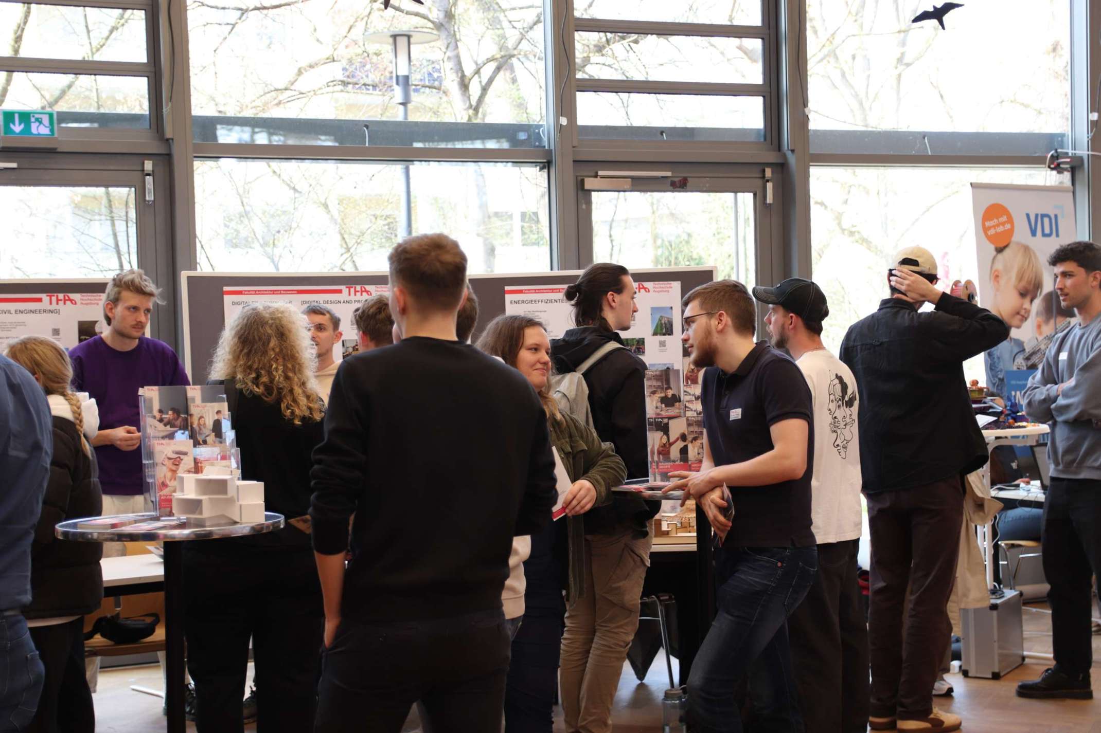 Infomesse in der Alten Mensa