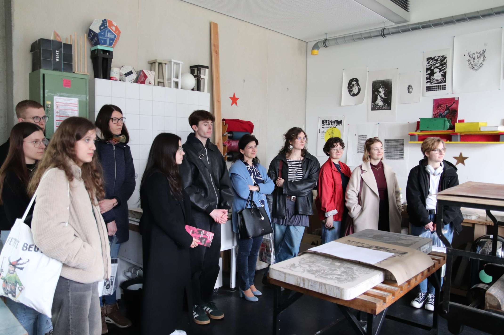 In den Werkstätten der Fakultät für Gestaltung