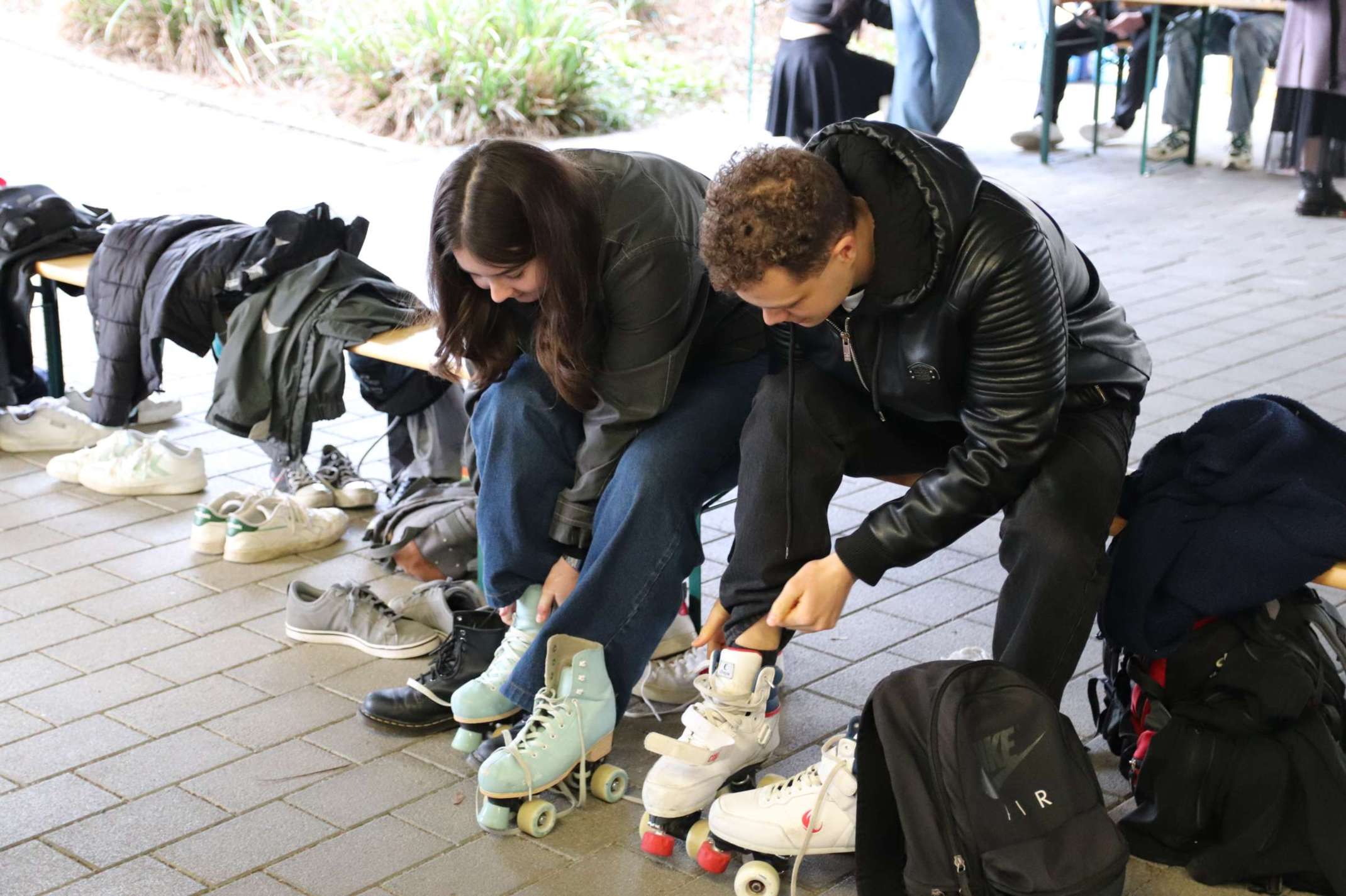 Rollschuhe an, los geht's!