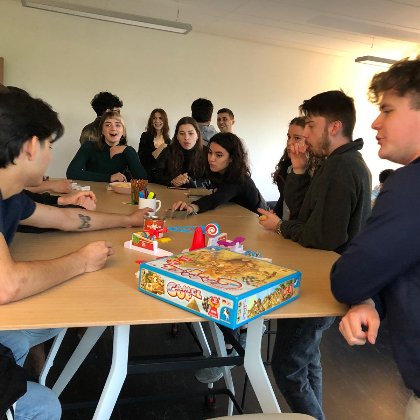 Spielende Studierende