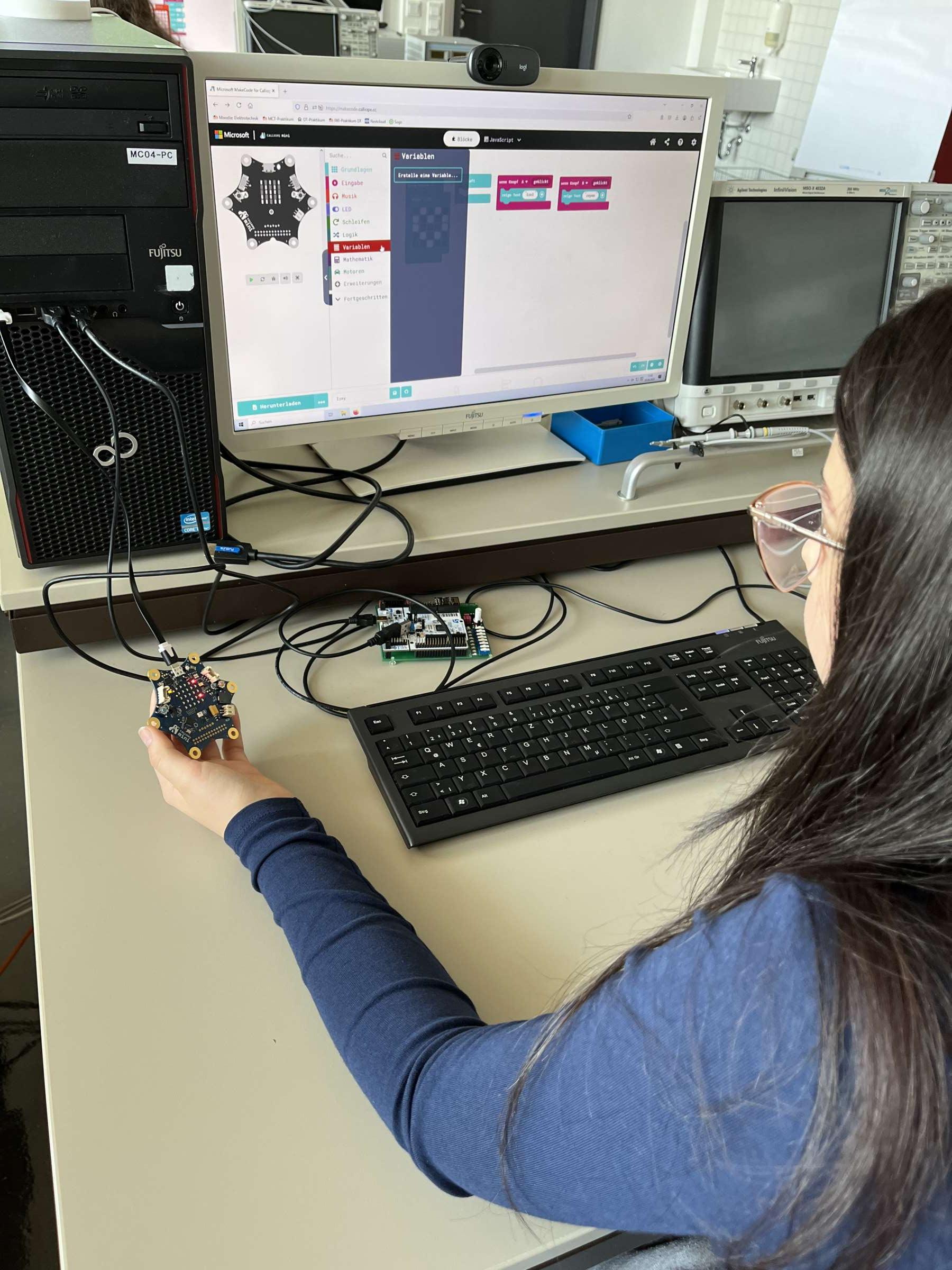 Erlernen einer grafischen Programmiersprache