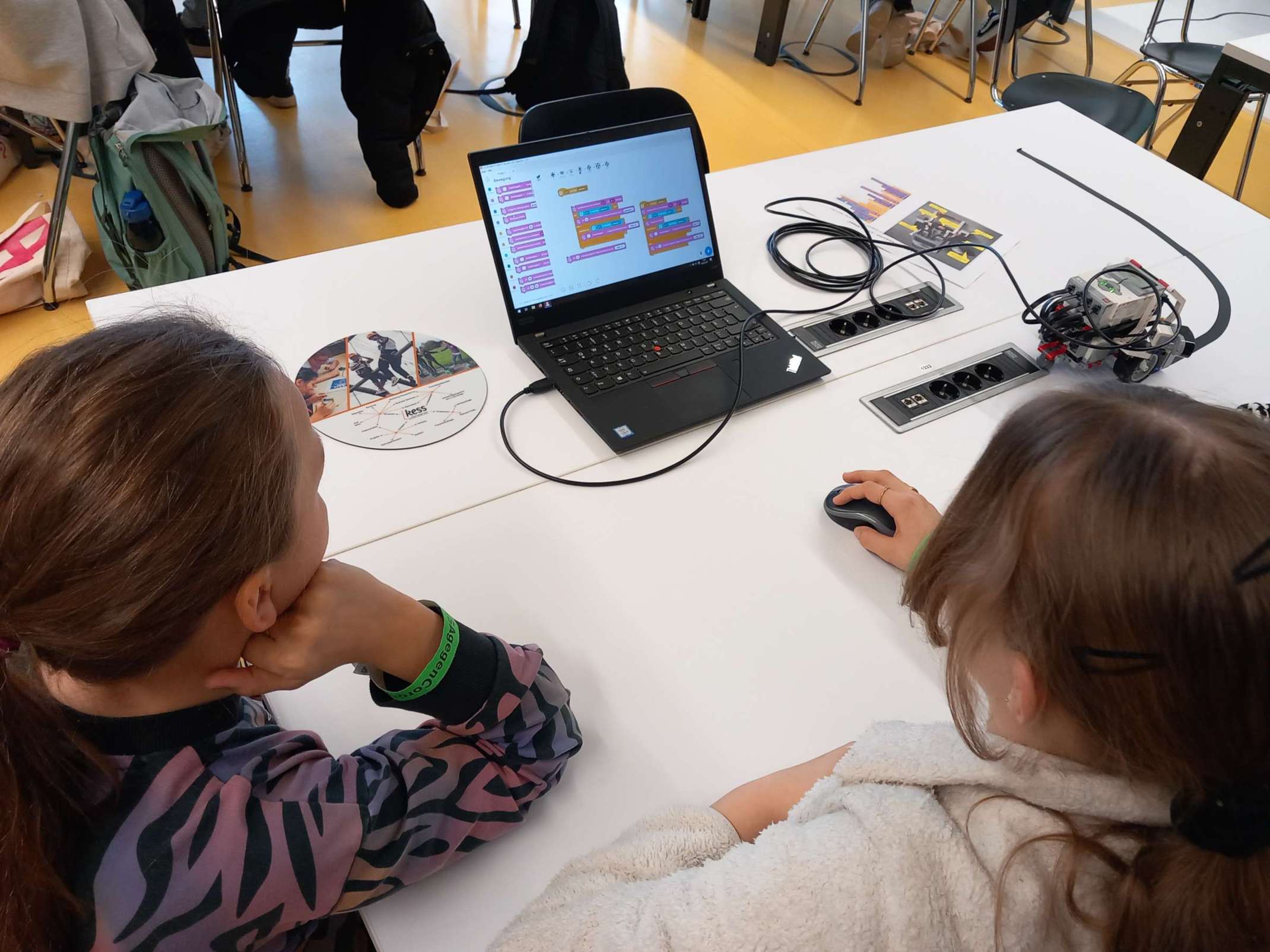 Beim Programmierworkshop