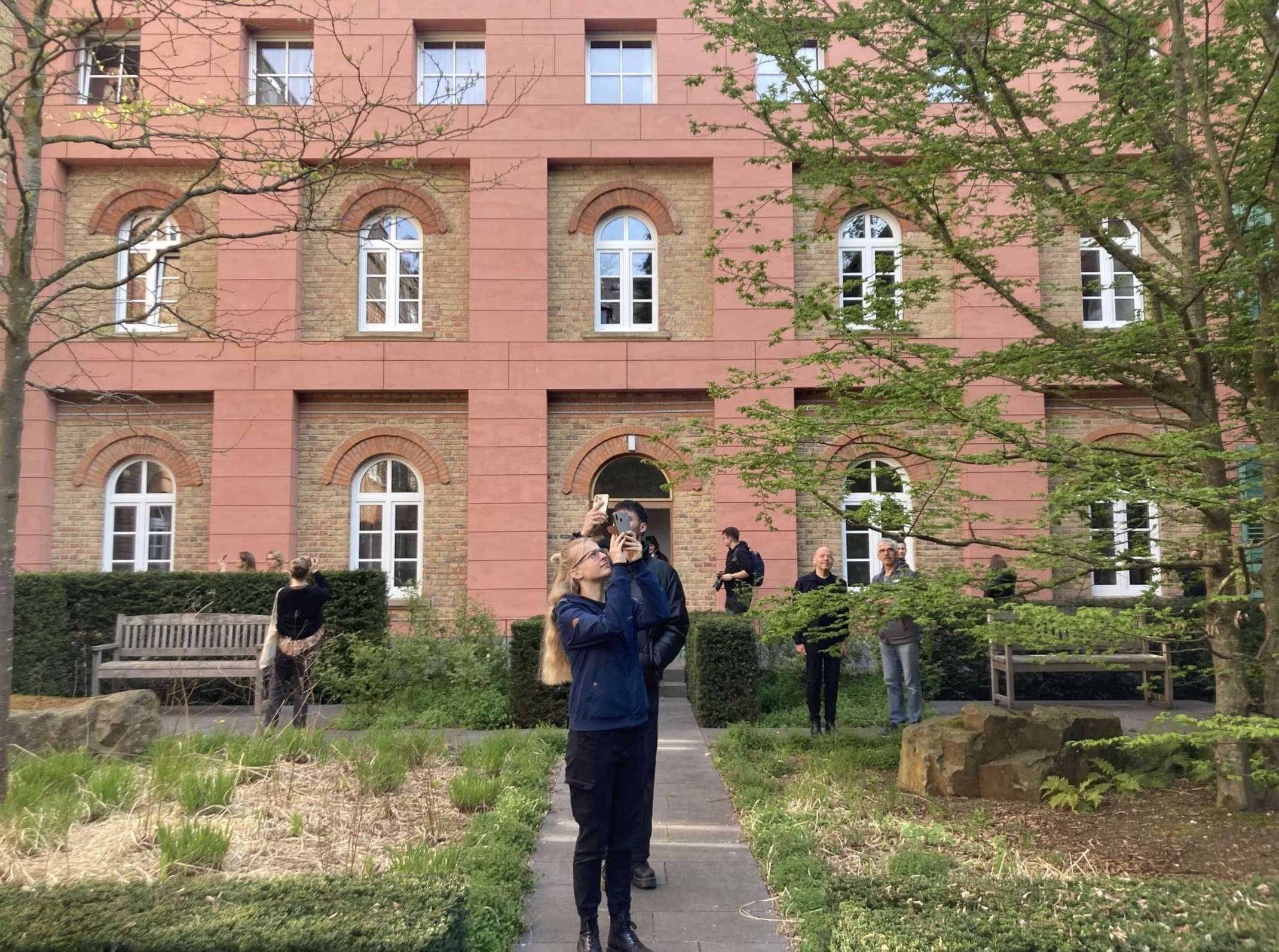 Studierende dokumentieren Gelände