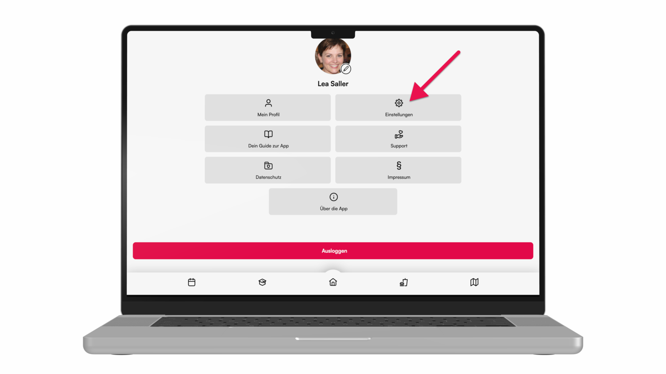 Einstellungen öffnen
